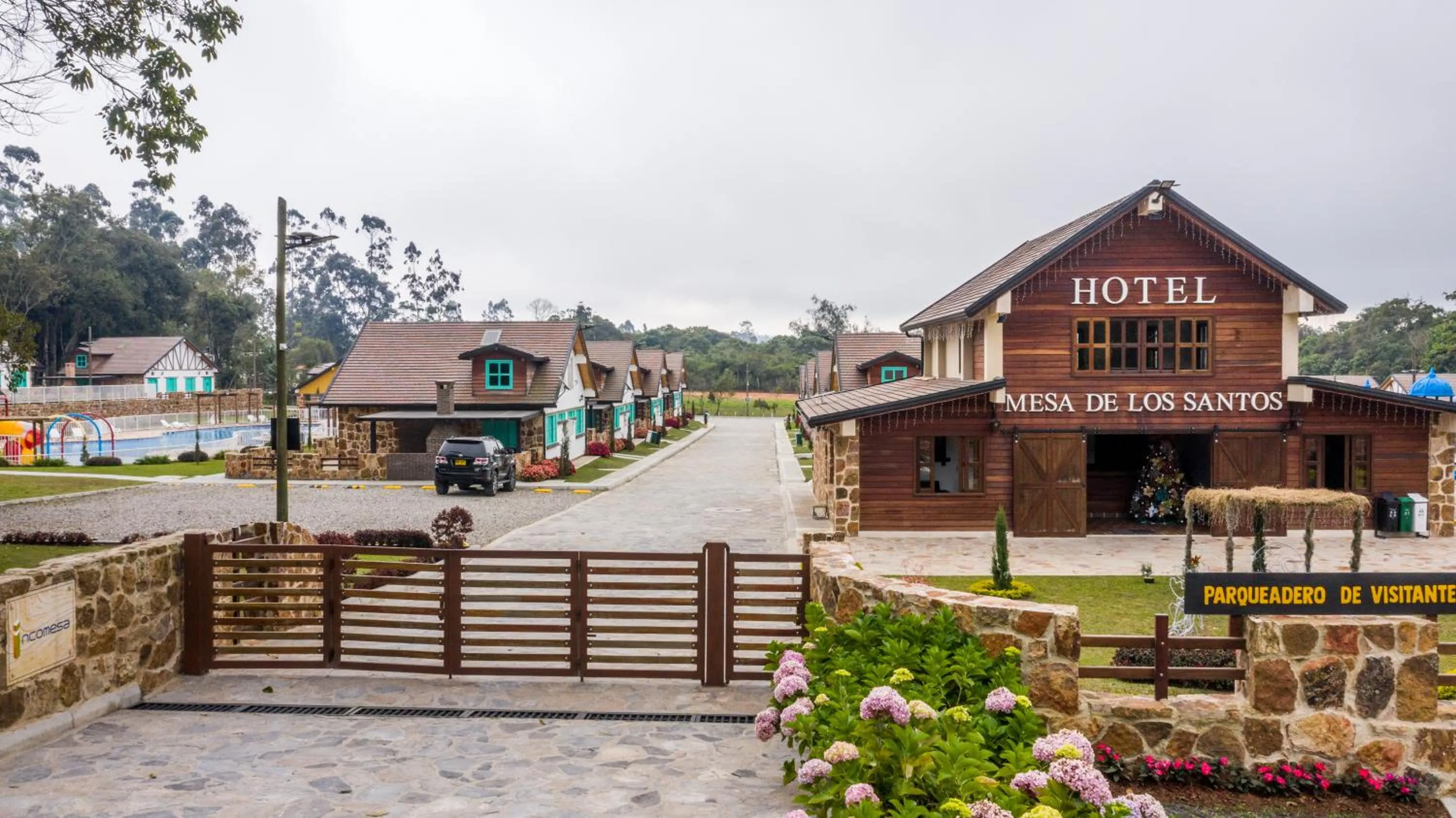 Property building in Hotel Mesa De Los Santos