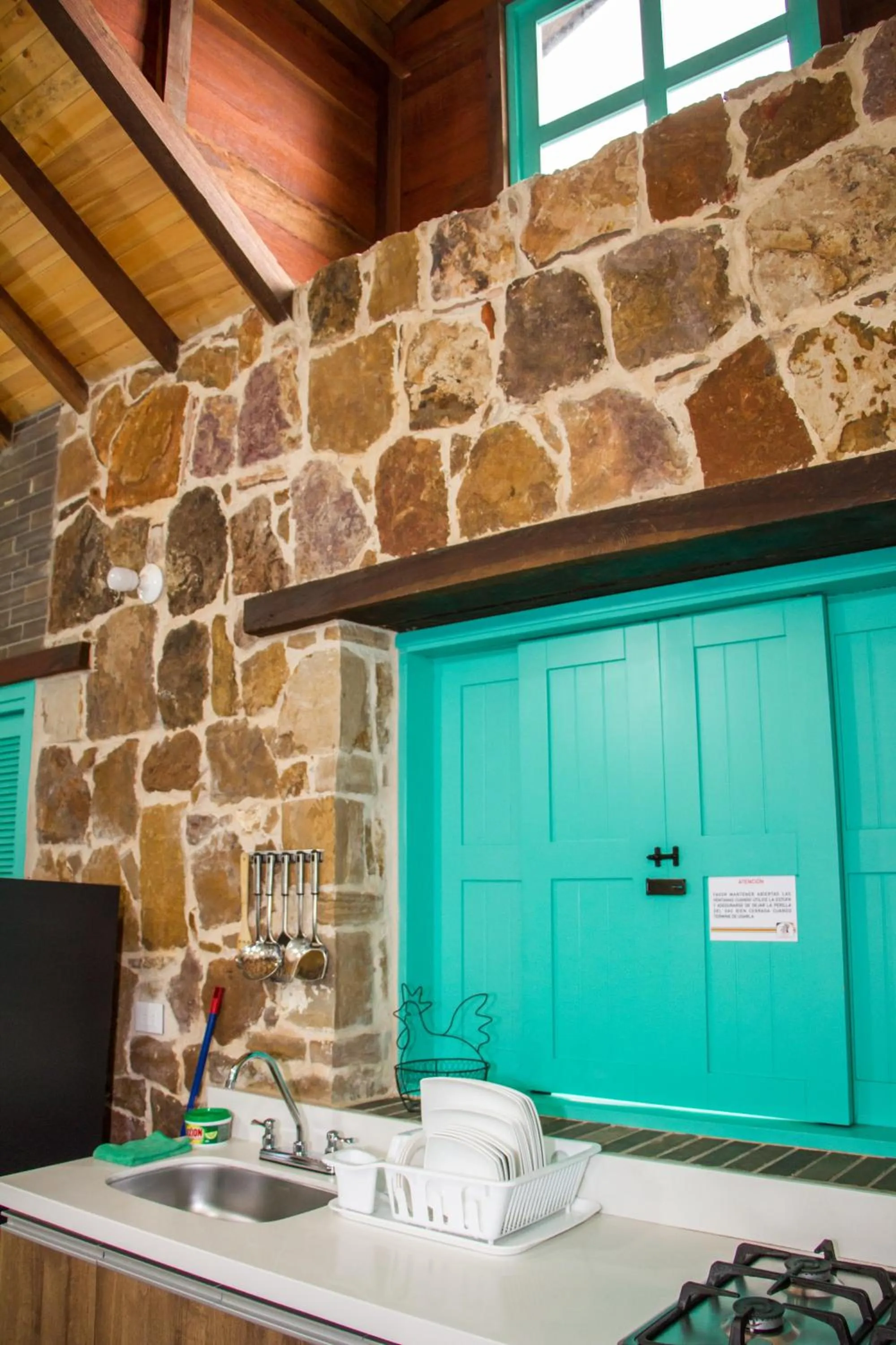 kitchen in Hotel Mesa De Los Santos