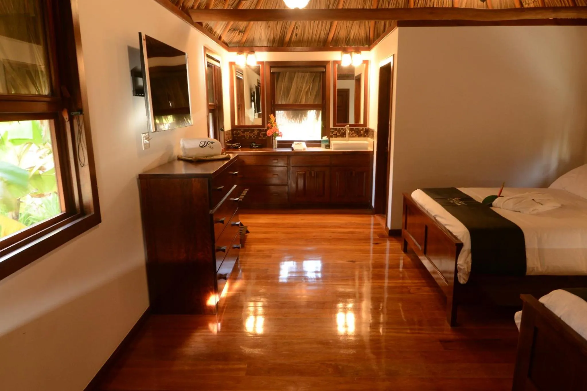 Photo of the whole room, Bed in El Ben Cabañas