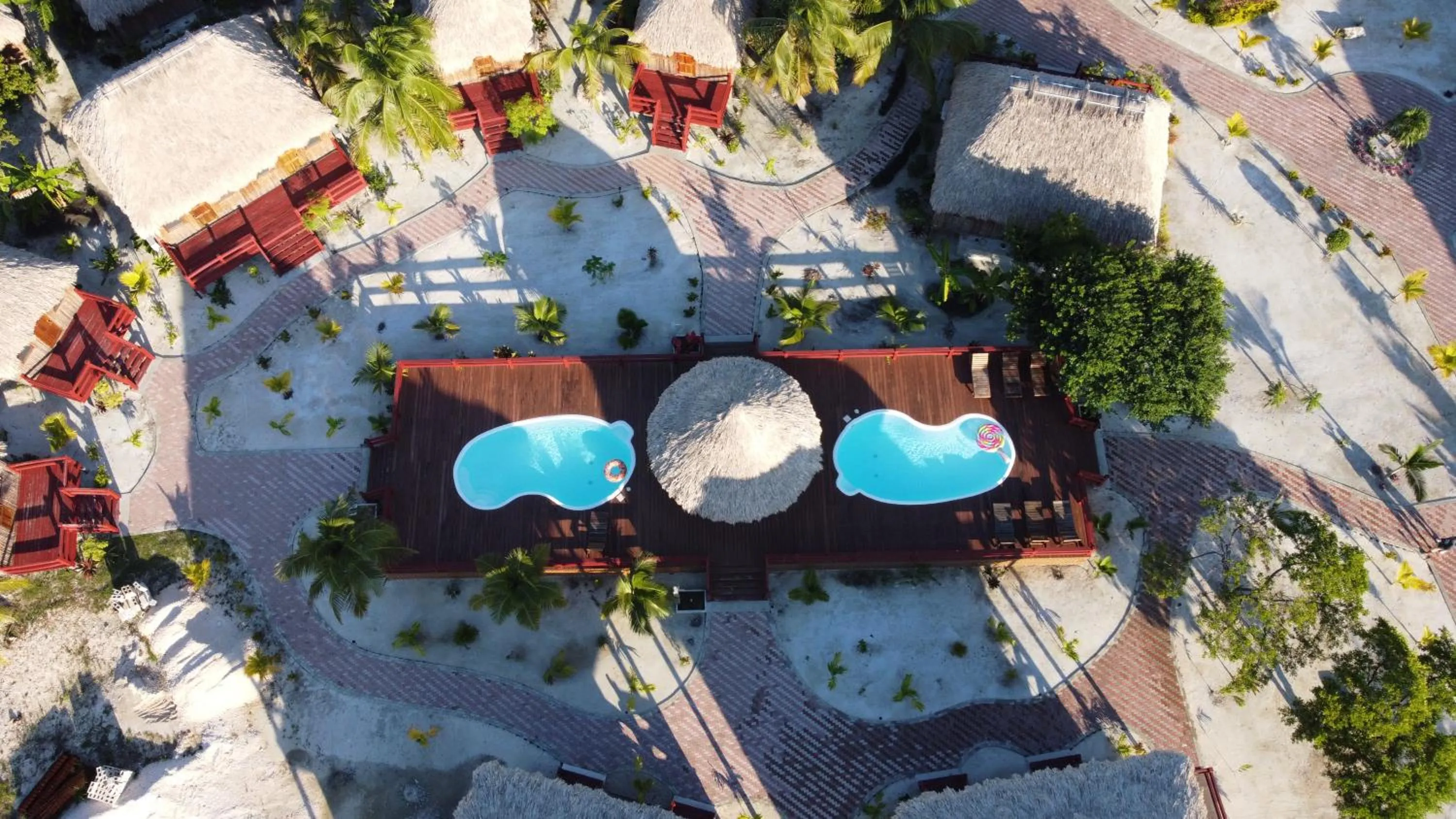 Swimming pool in El Ben Cabañas