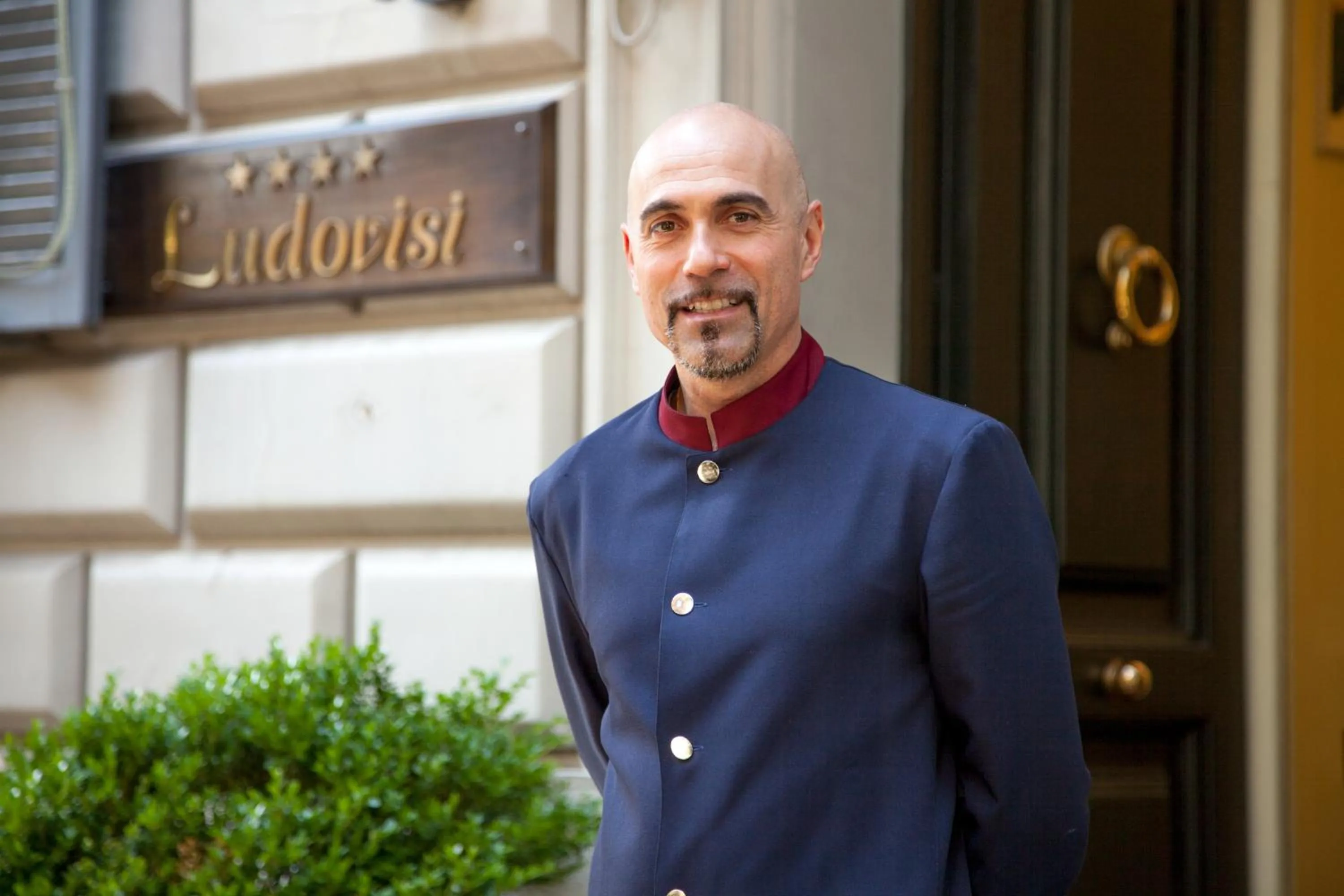Staff in Ludovisi Palace Hotel