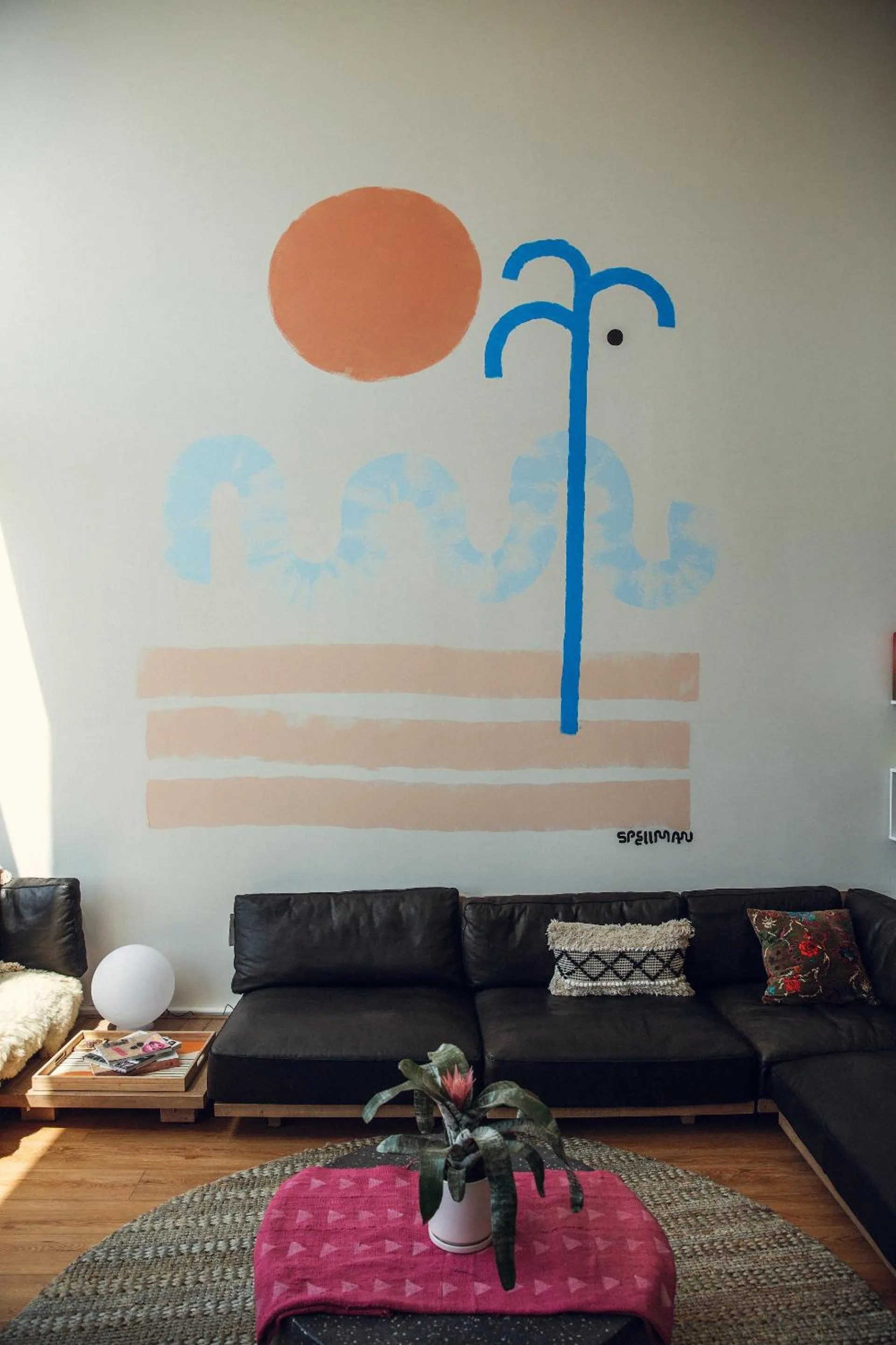 Living room in STAY OPEN Venice Beach