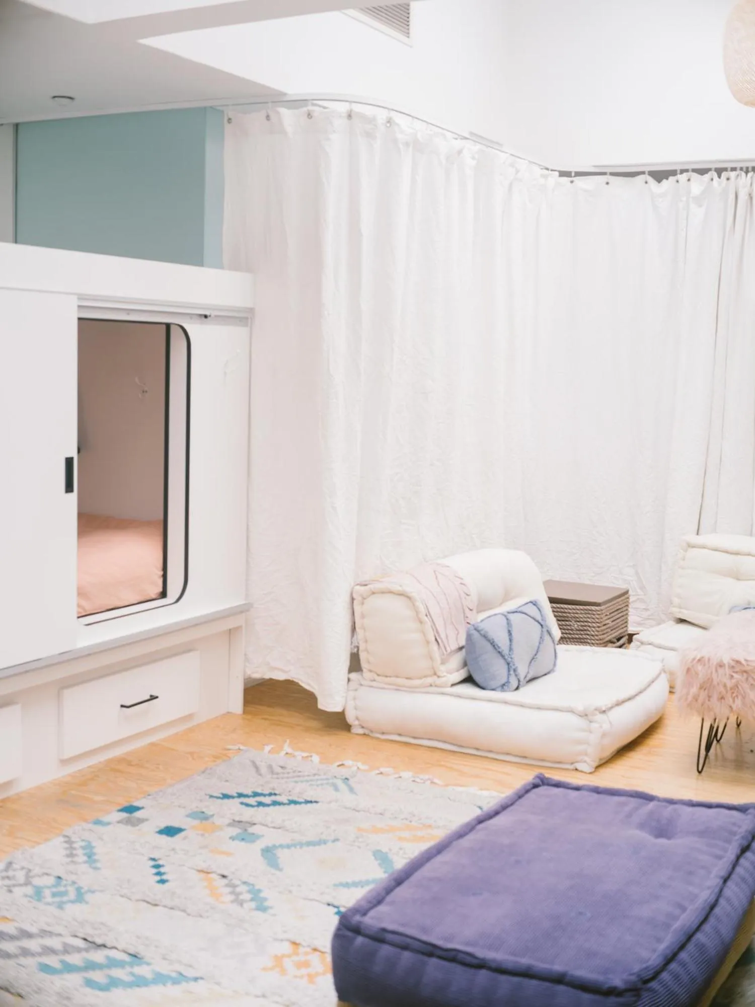 Bed in STAY OPEN Venice Beach