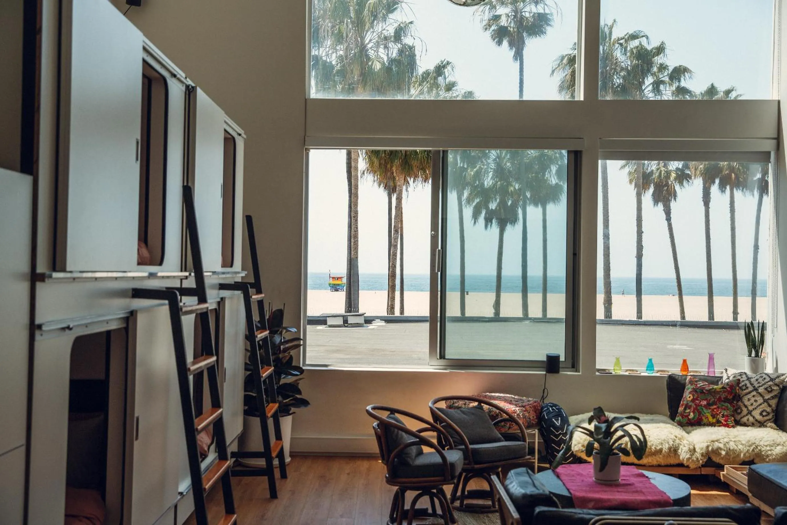 Living room in STAY OPEN Venice Beach