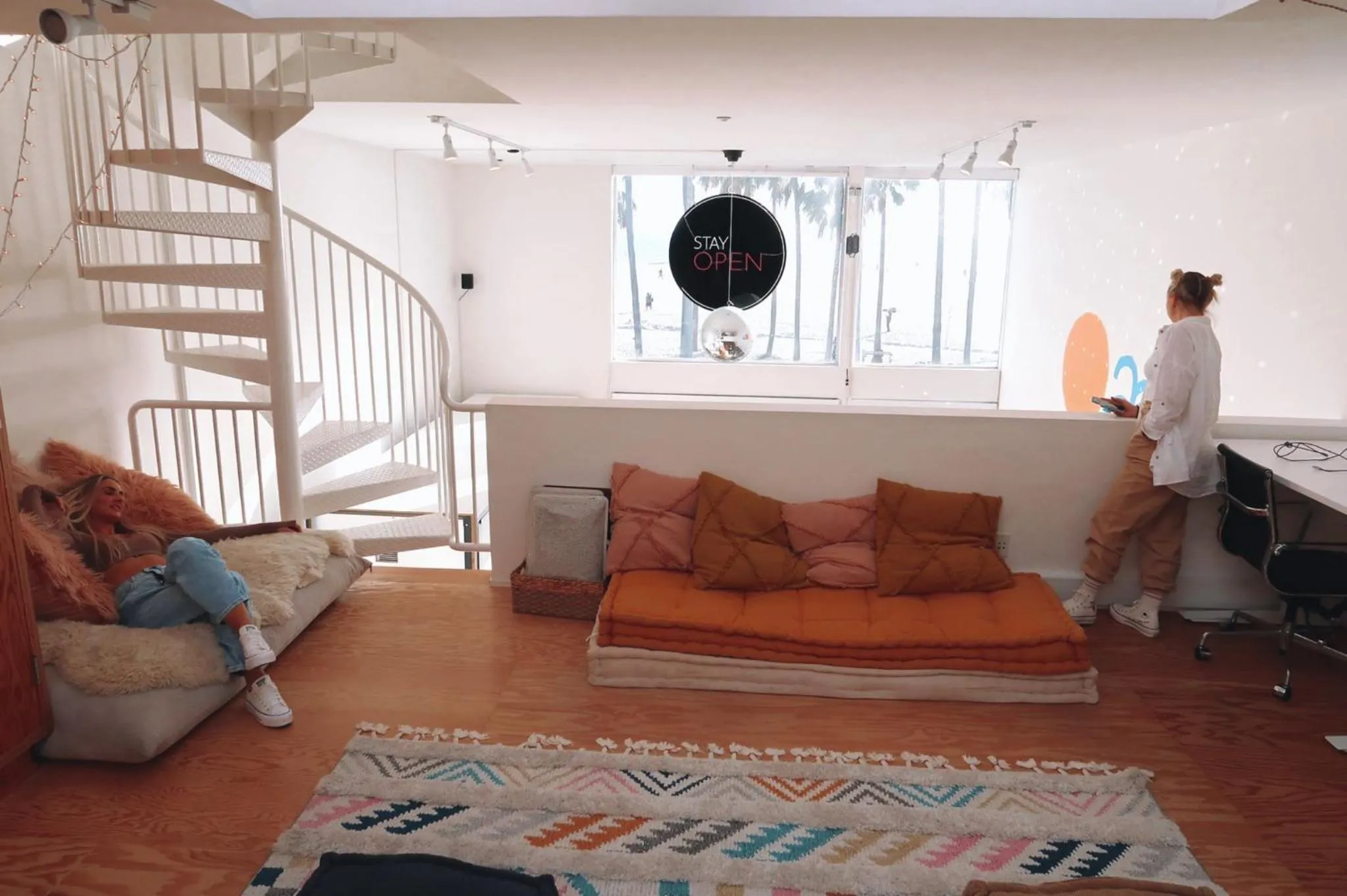 People in STAY OPEN Venice Beach