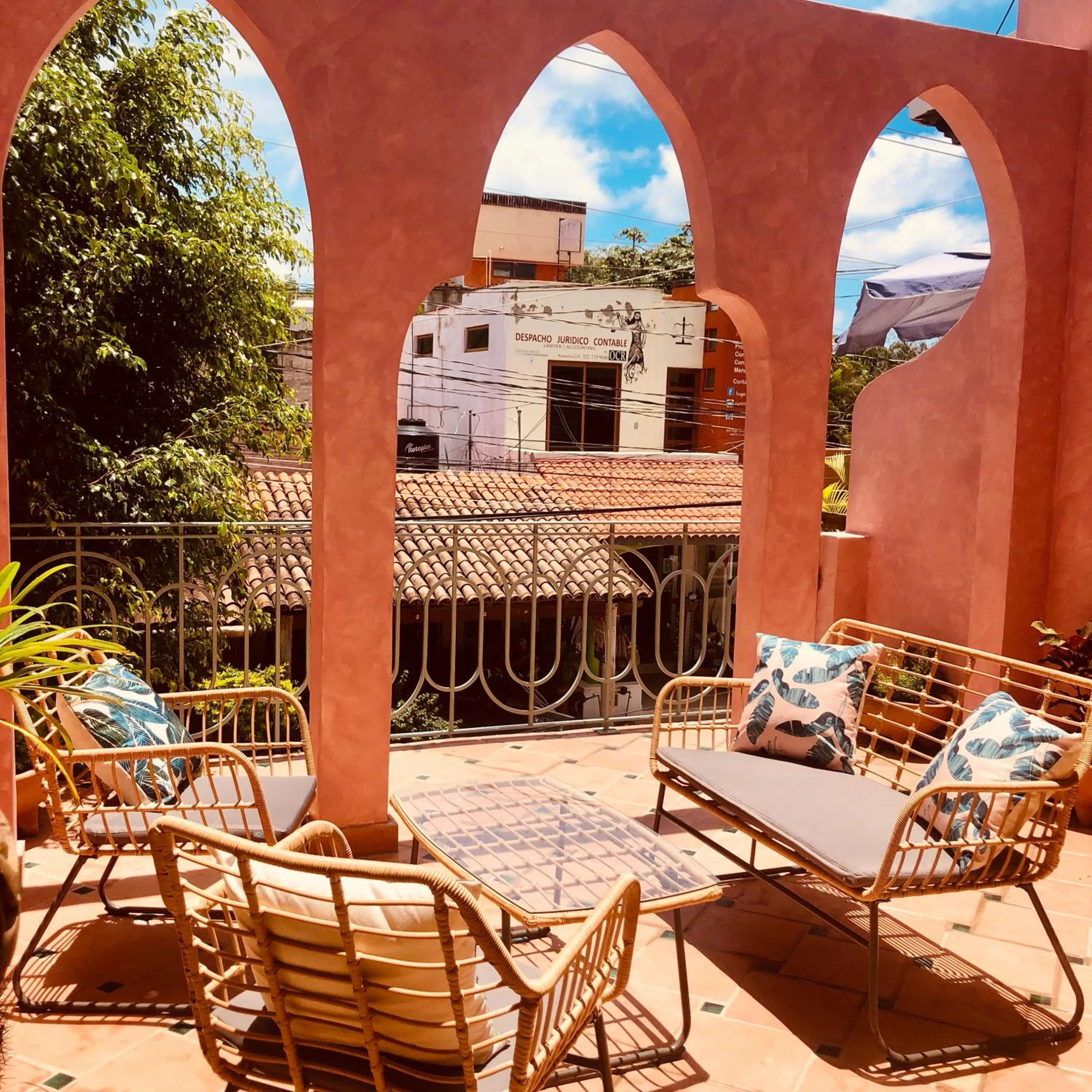Balcony/Terrace in Casa Bella Verde- stunning apartment in the center of town