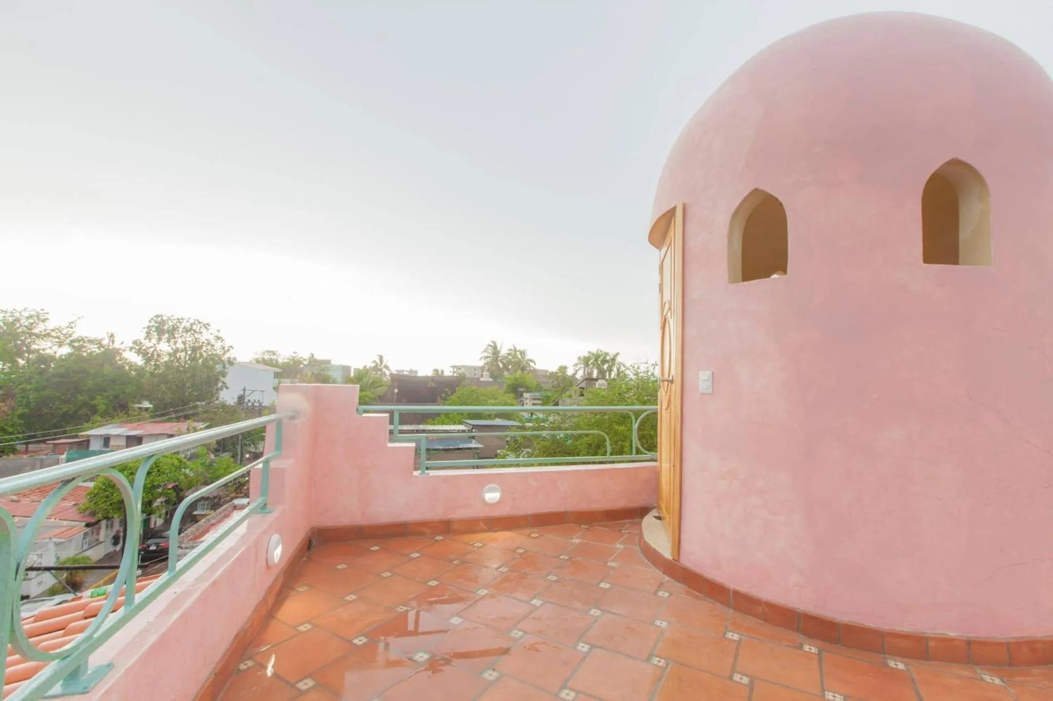 Balcony/Terrace in Casa Bella Verde- stunning apartment in the center of town