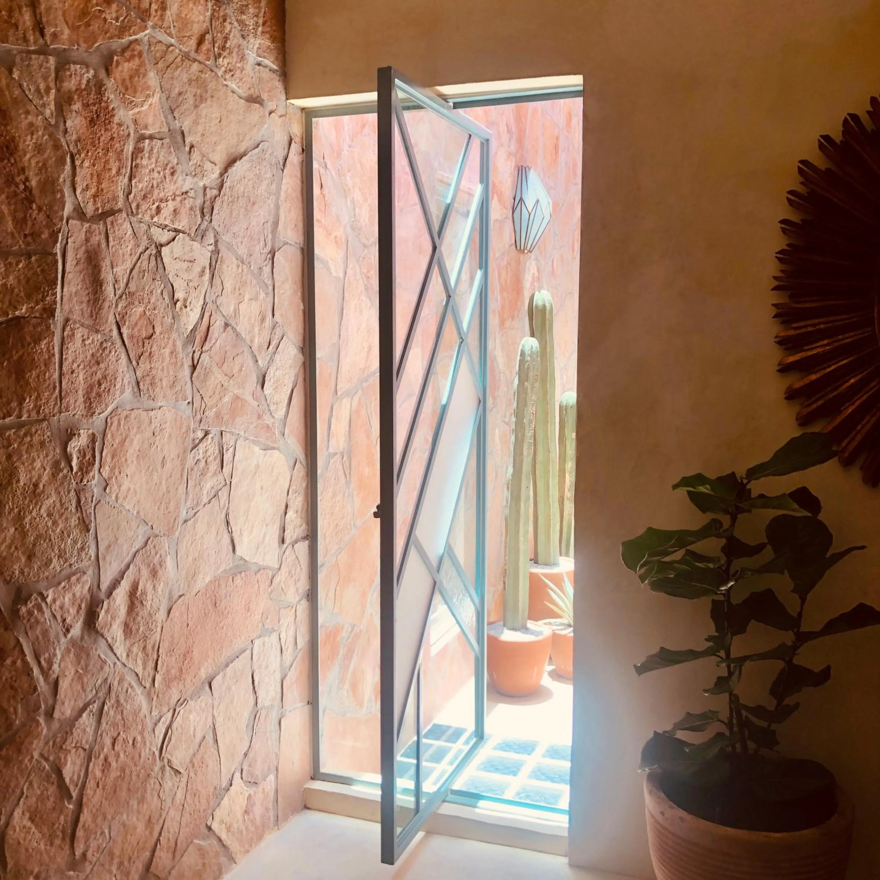 Garden in Casa Bella Verde- stunning apartment in the center of town