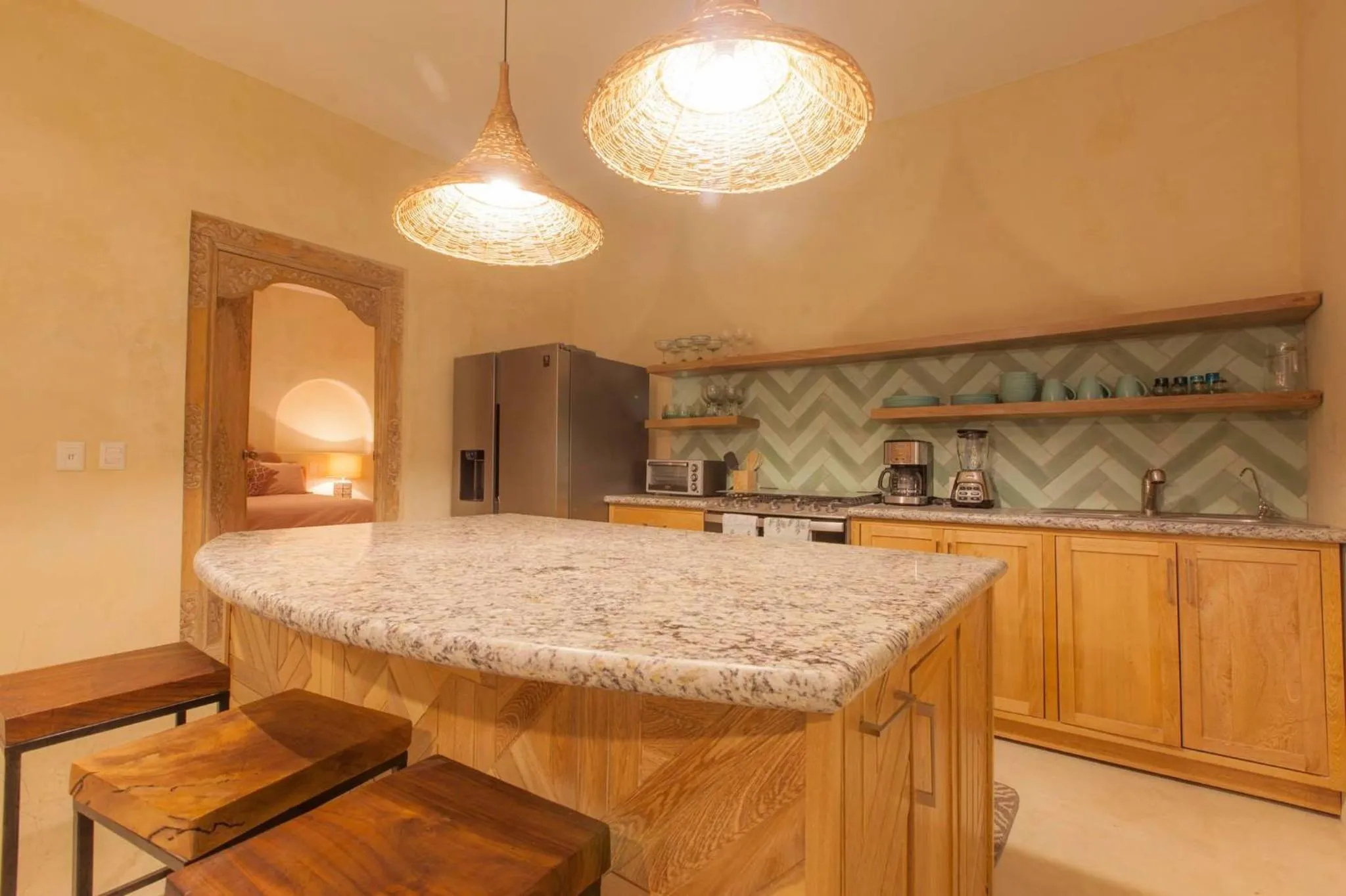 kitchen in Casa Bella Verde- stunning apartment in the center of town