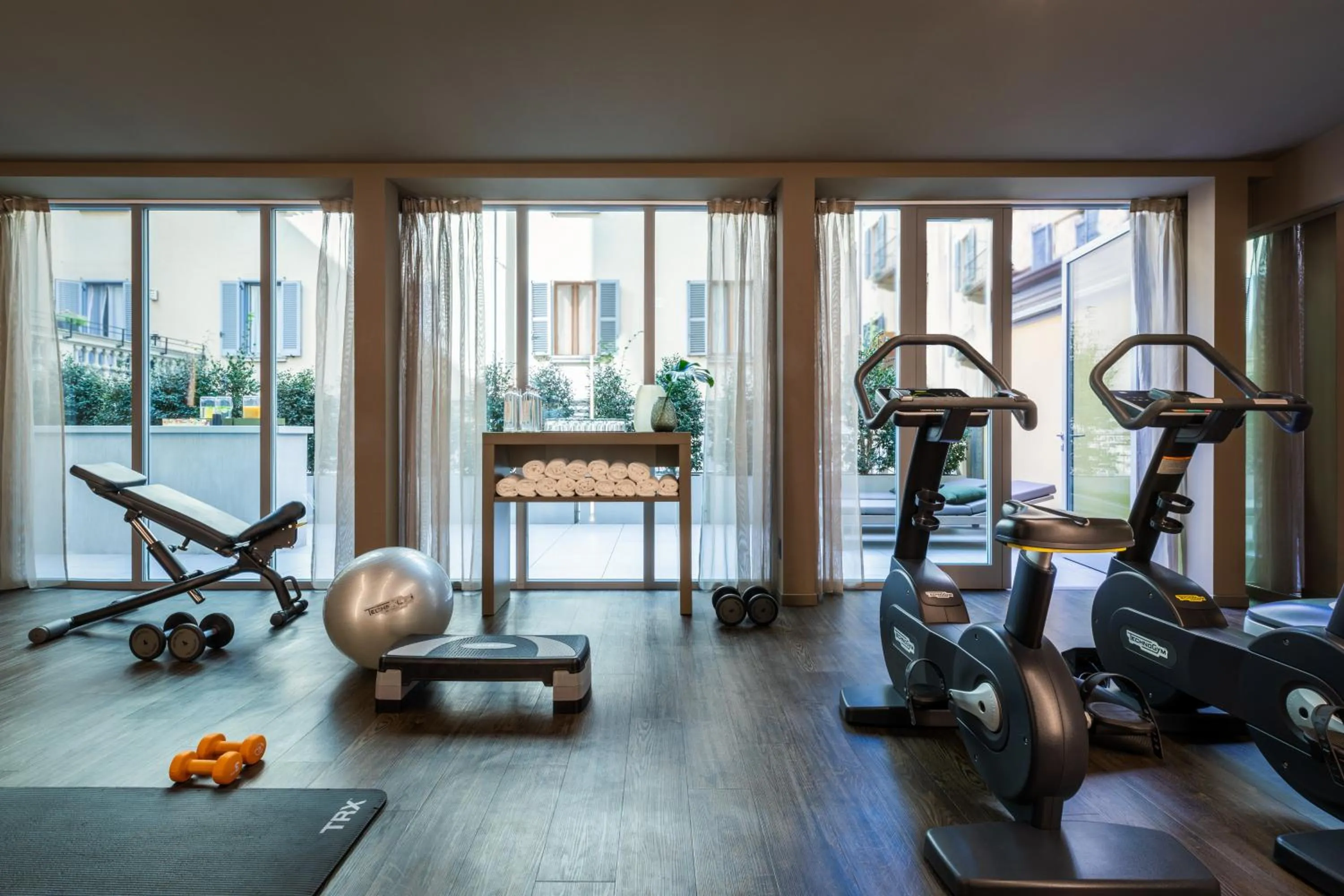 Solarium in Hotel Cristoforo Colombo - Preferred Hotels & Resorts