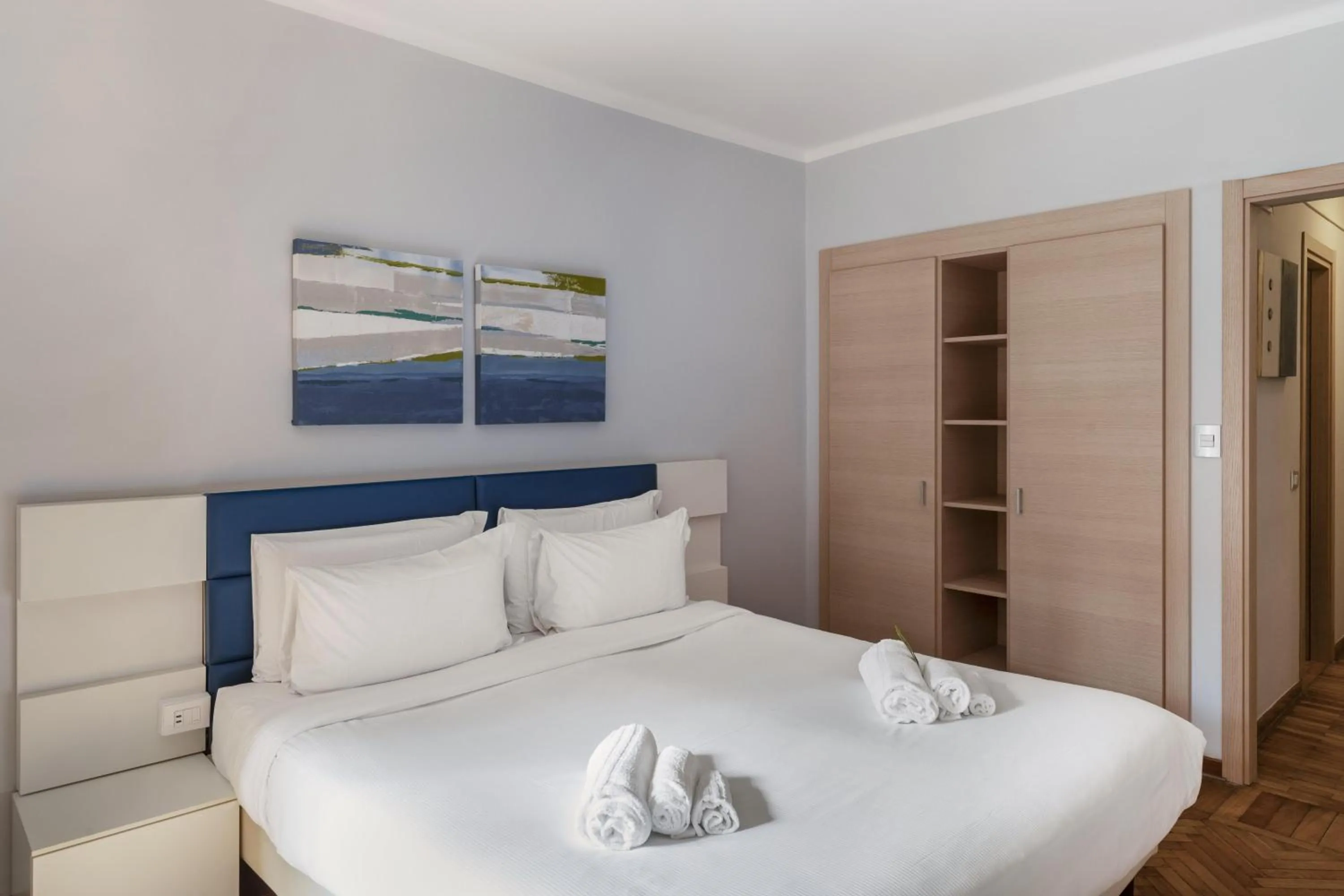 Photo of the whole room, Bed in B&B Hotels Park Hotel Suisse Santa Margherita Ligure