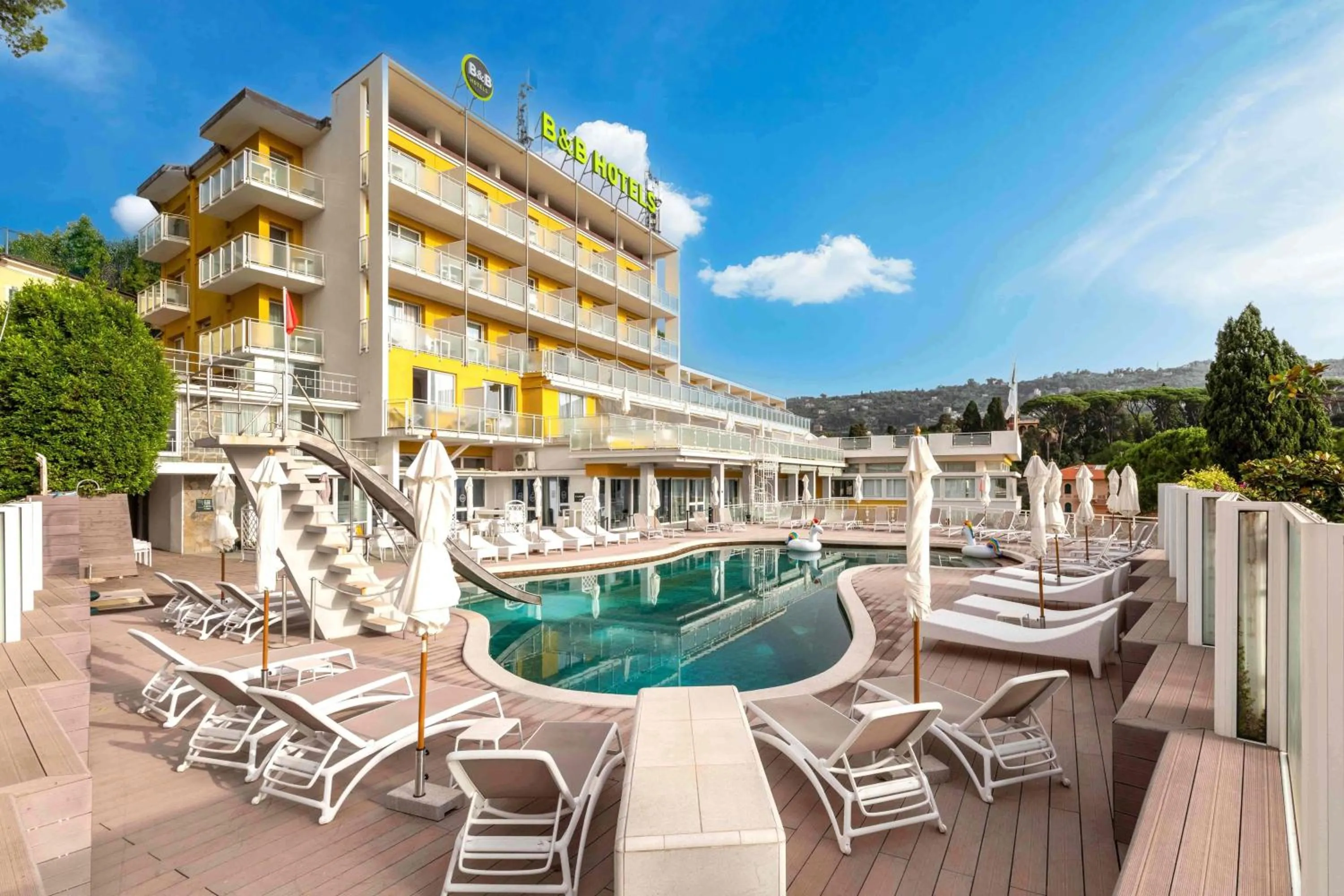 Balcony/Terrace in B&B Hotels Park Hotel Suisse Santa Margherita Ligure