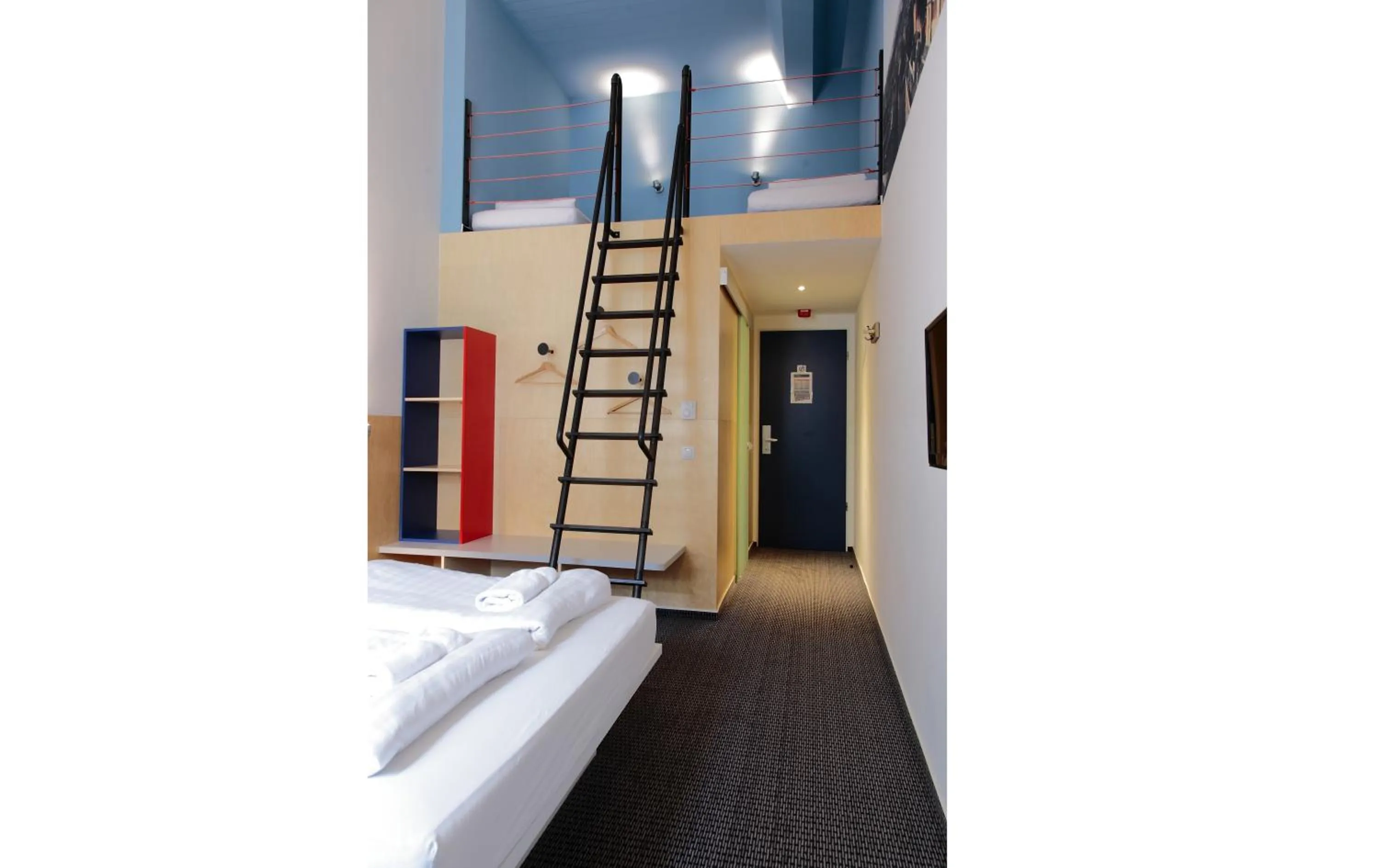 Bed in Maverick Budapest Soho