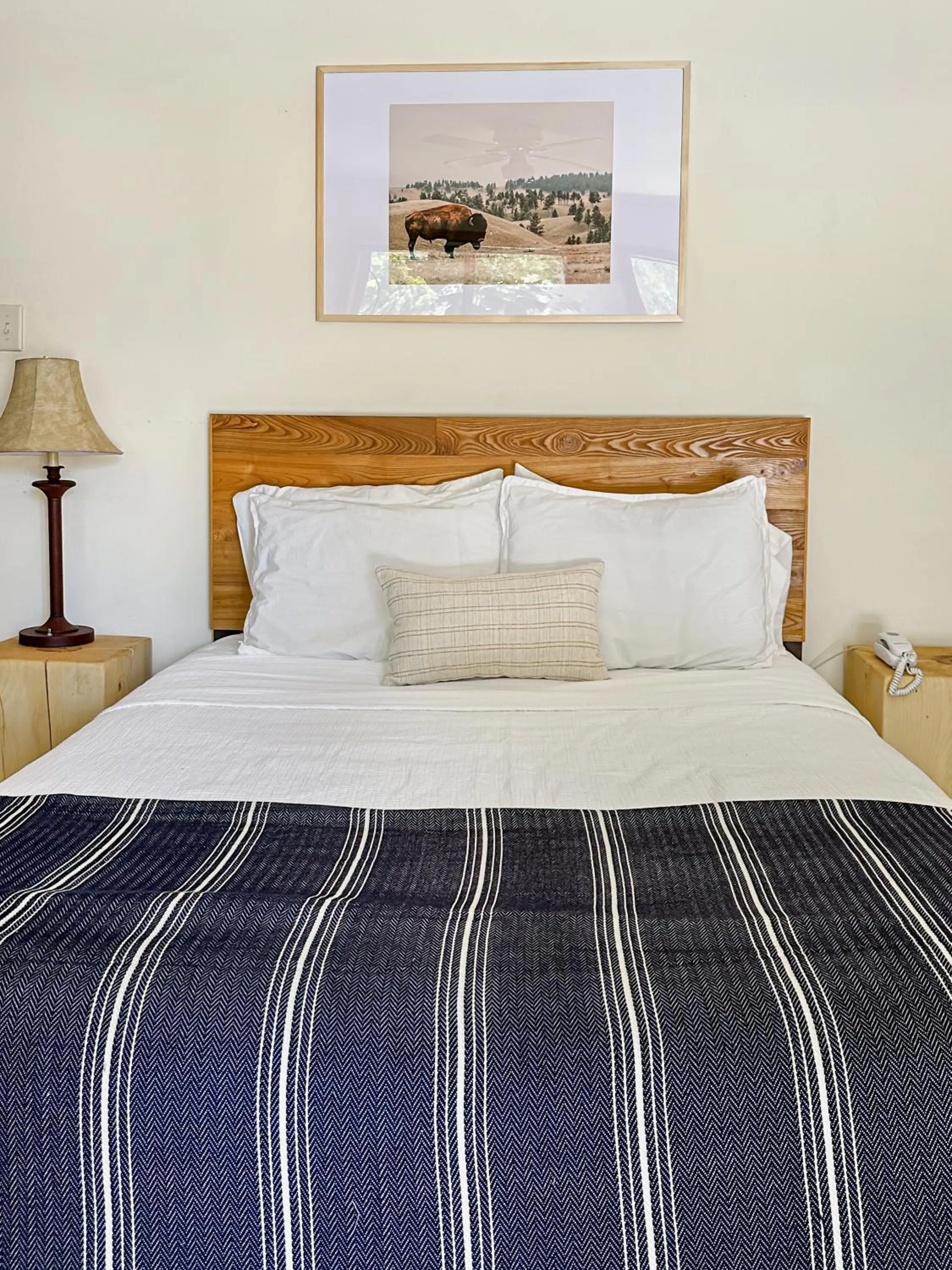 Bed in Rocky Mountain Inn