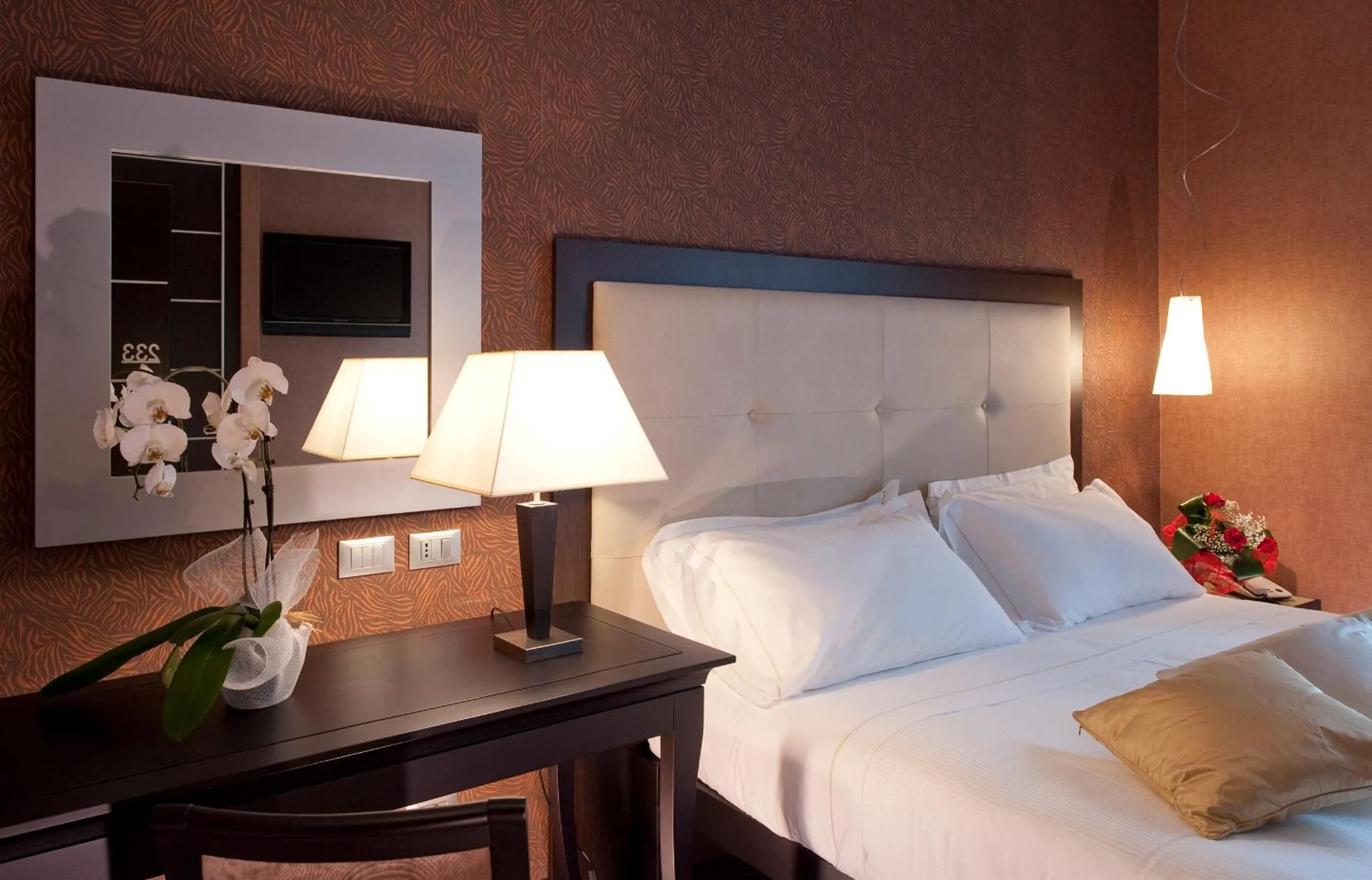 Bed in c-hotels Fiume