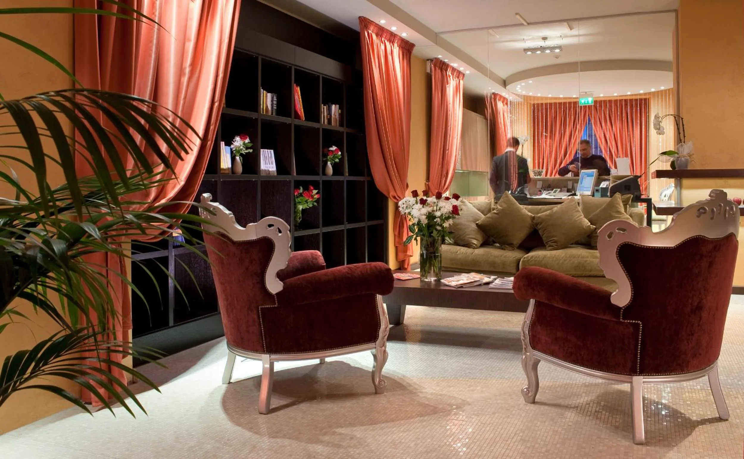 Lobby or reception in c-hotels Fiume