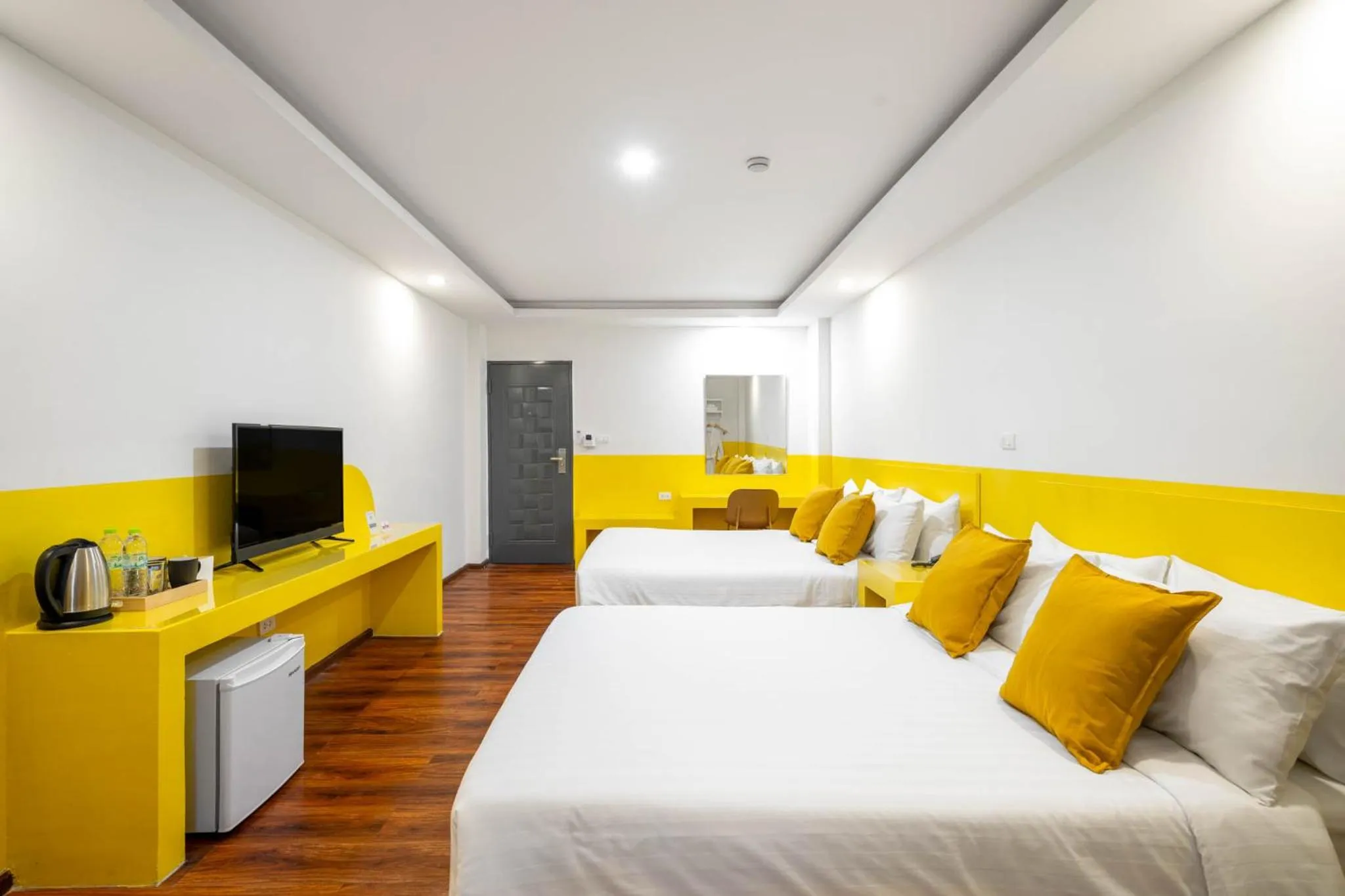 Bed in The Ram Hotel