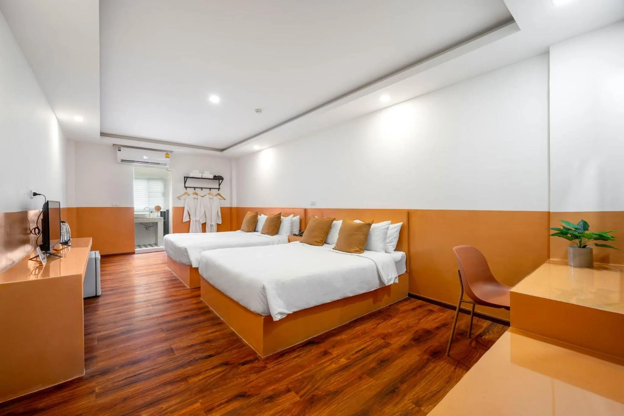 Bed in The Ram Hotel