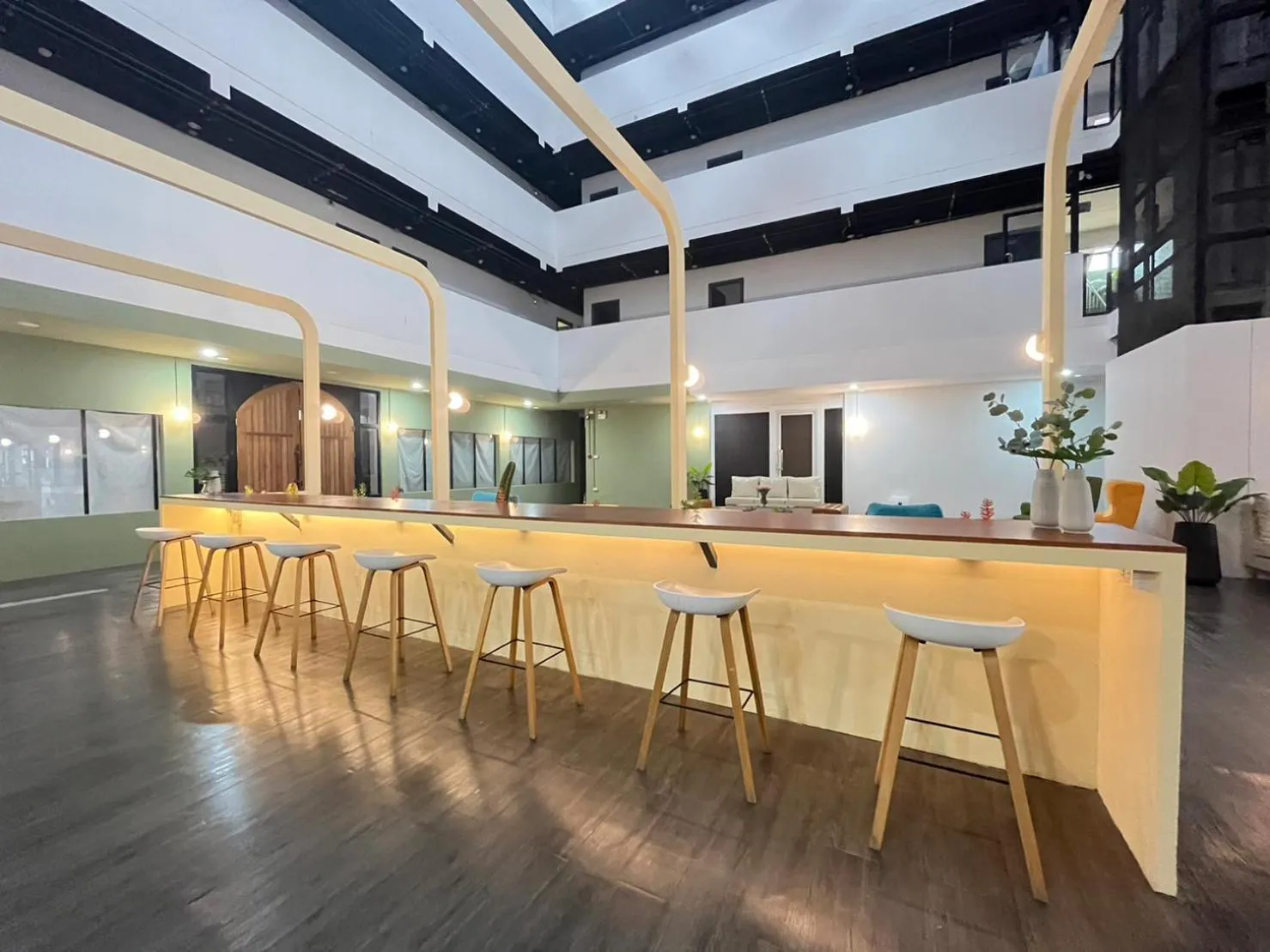 Seating area in The Ram Hotel