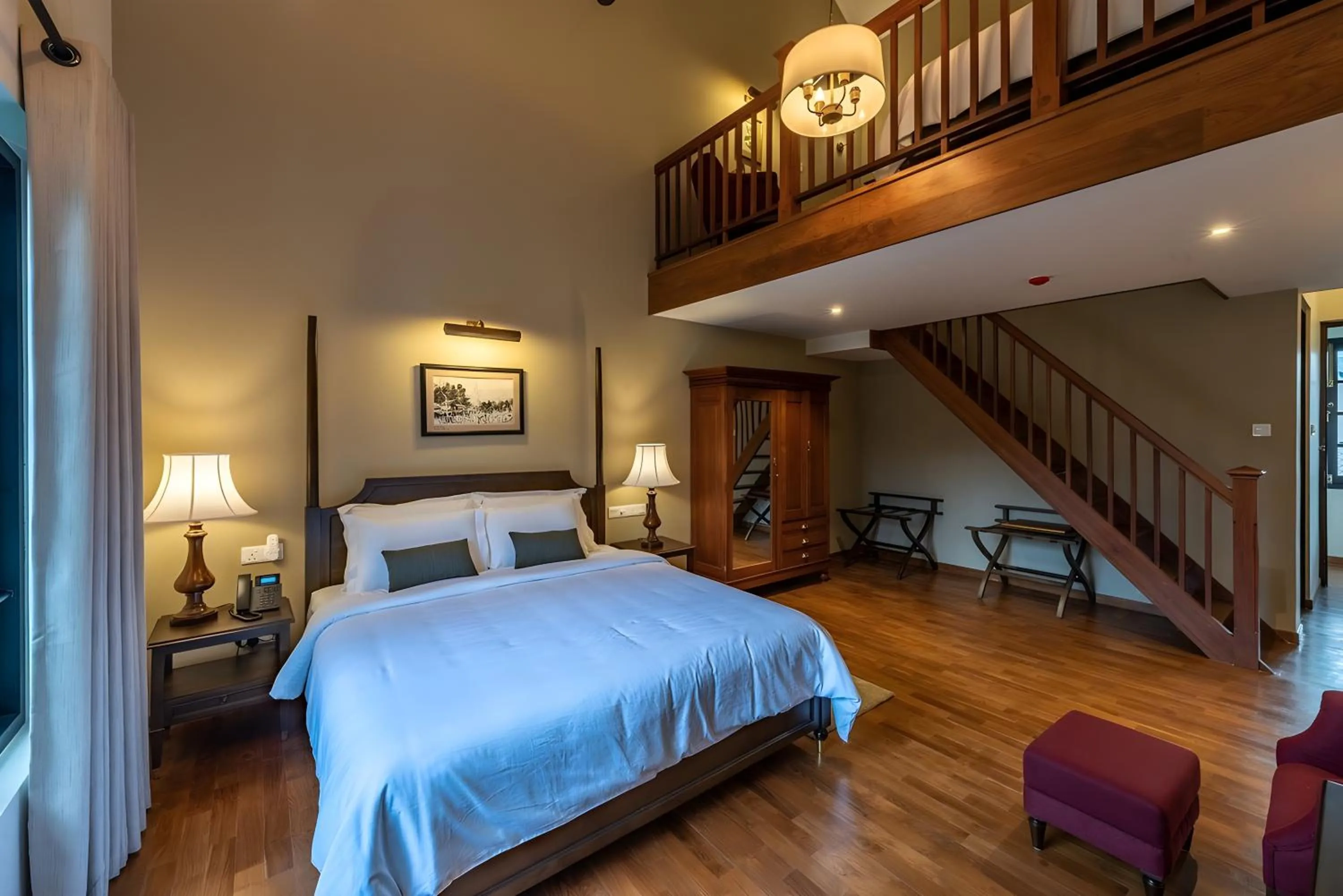 Bed in Chimneys Nuwara Eliya