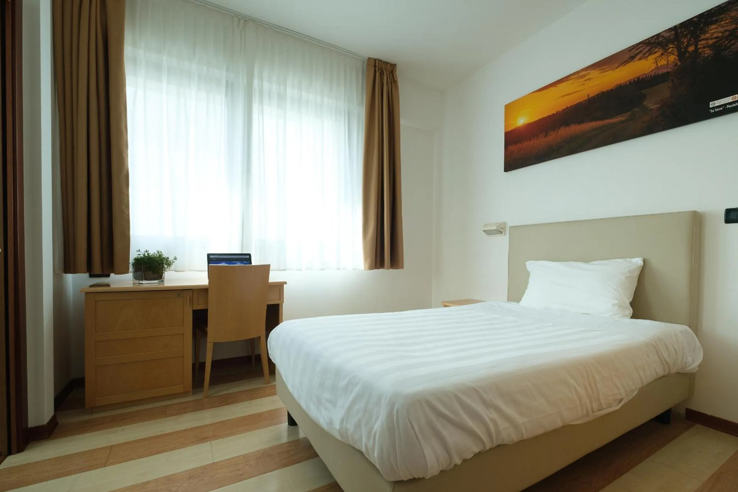 Bed in Hotel Portavaldera