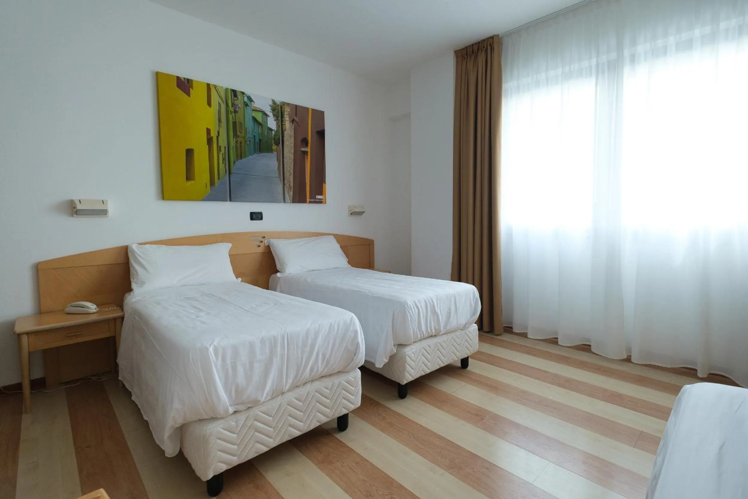 Bed in Hotel Portavaldera