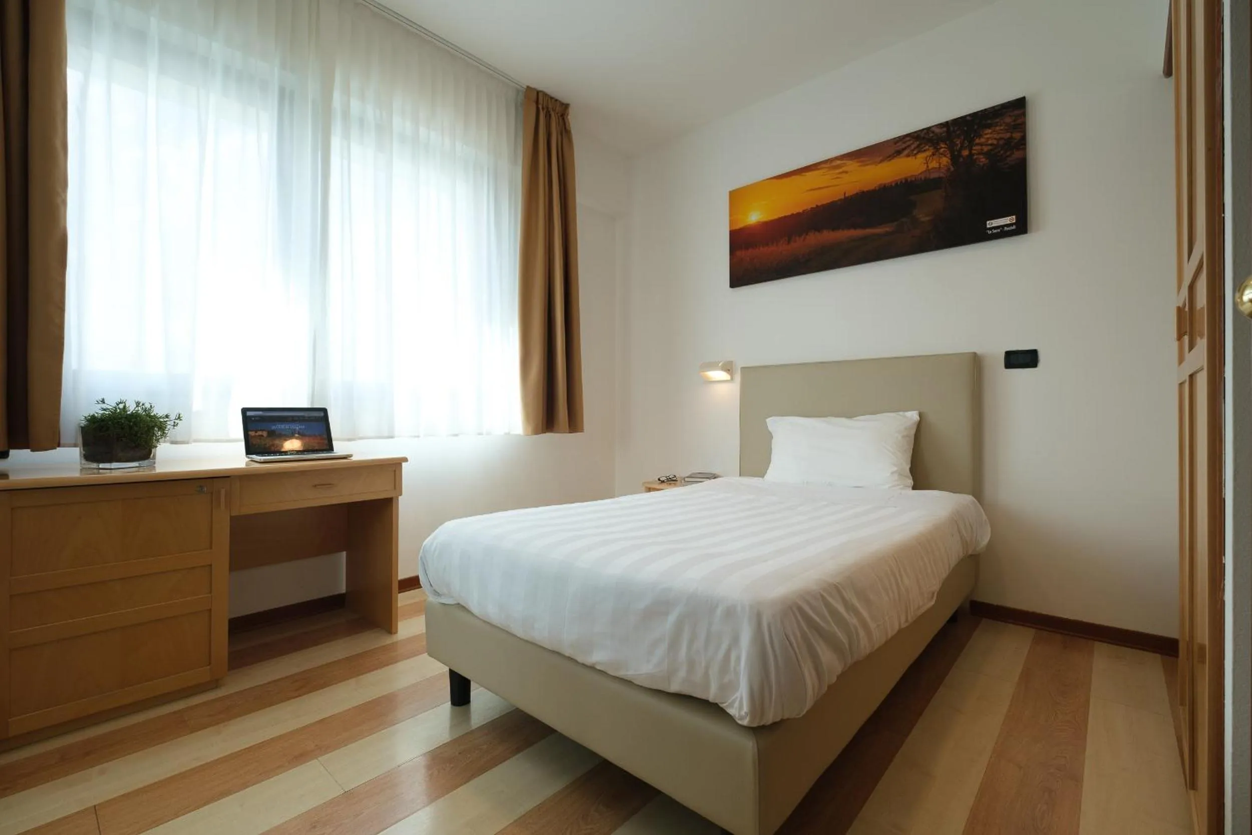 Bed in Hotel Portavaldera