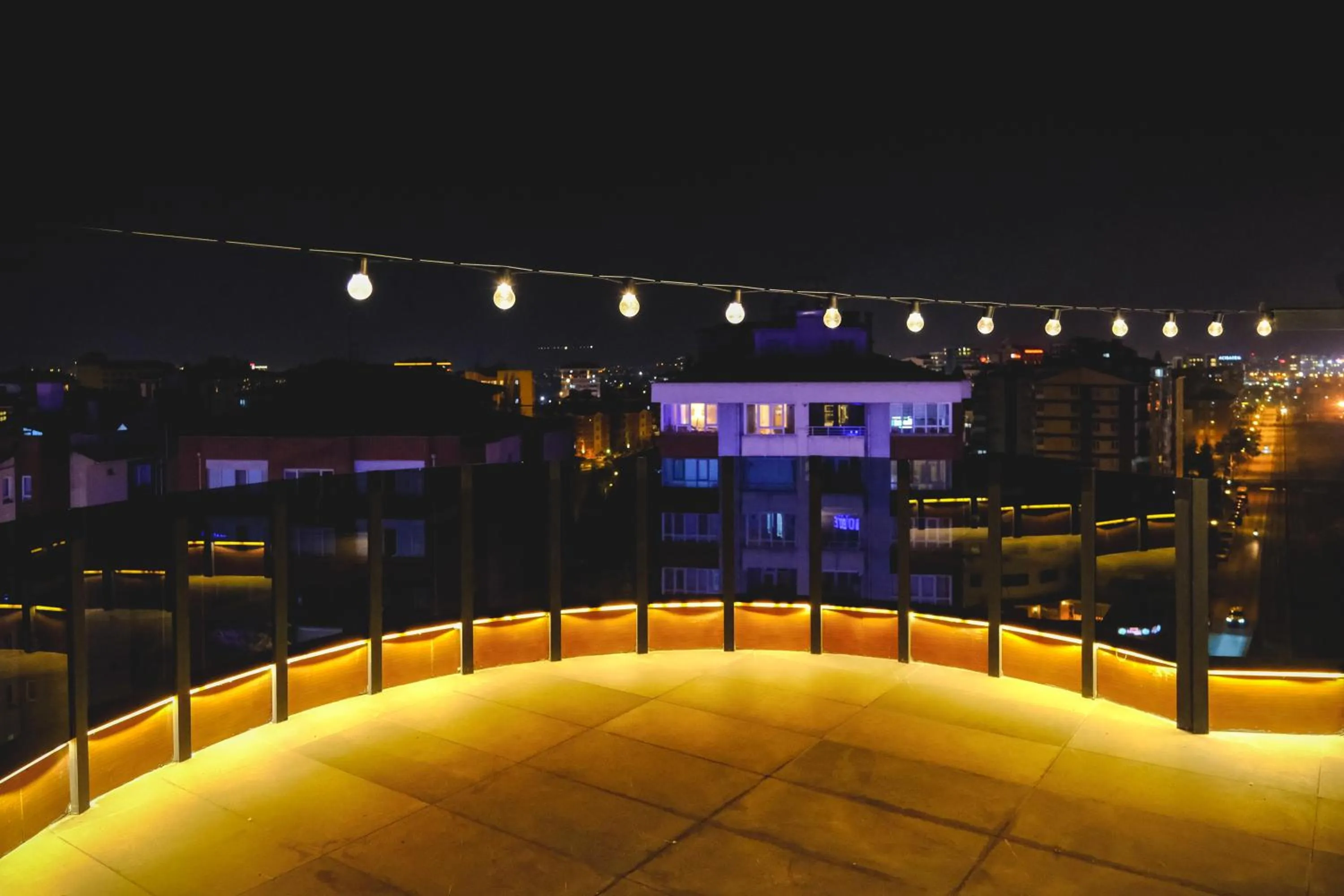 Balcony/Terrace in INN TOWN HOTEL