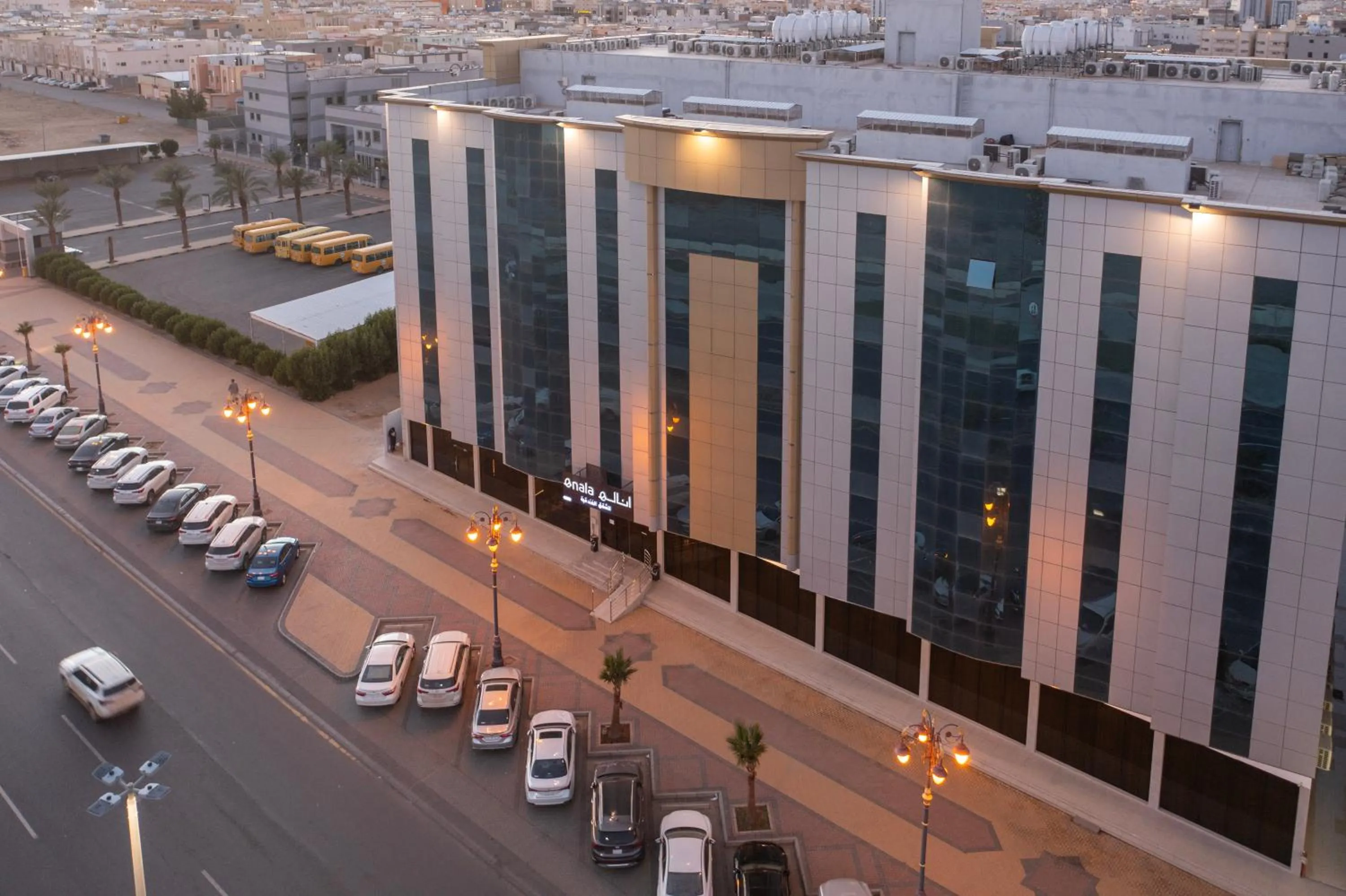 Property building in Enala Hotel Apartments- Tabuk