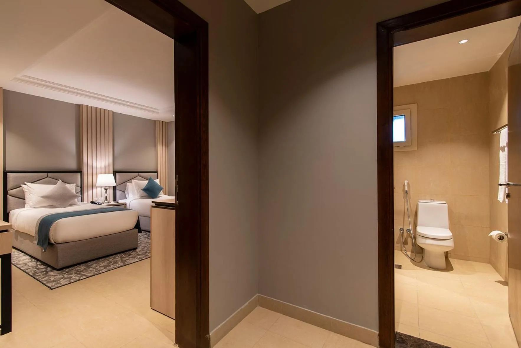 Bedroom, Bed in Enala Hotel Apartments- Tabuk
