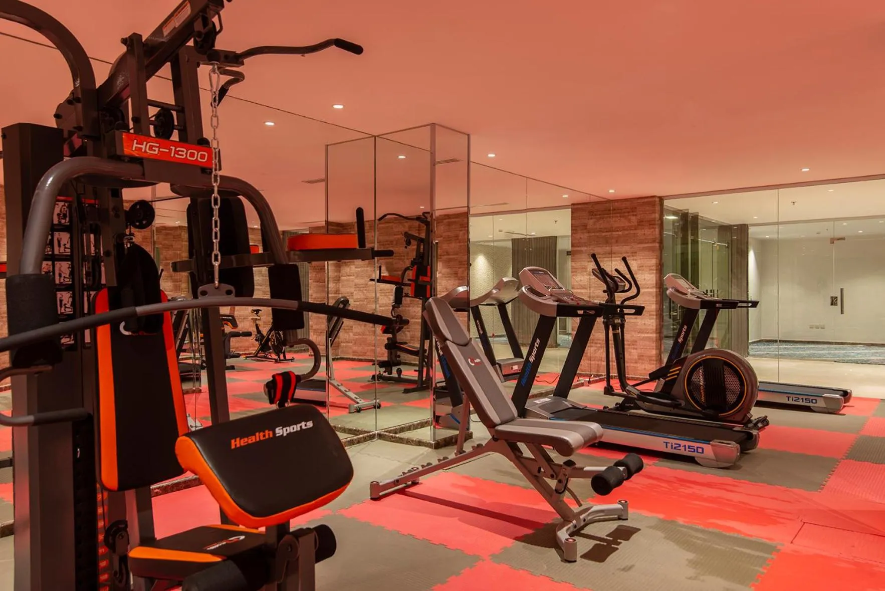 Fitness centre/facilities in Enala Hotel Apartments- Tabuk