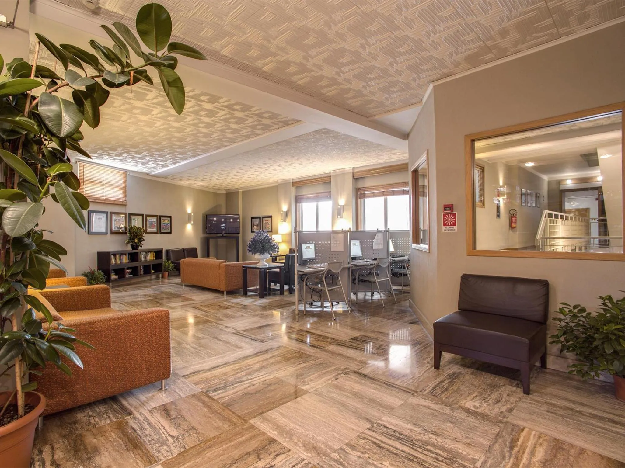 Lobby or reception in Hotel Delle Nazioni
