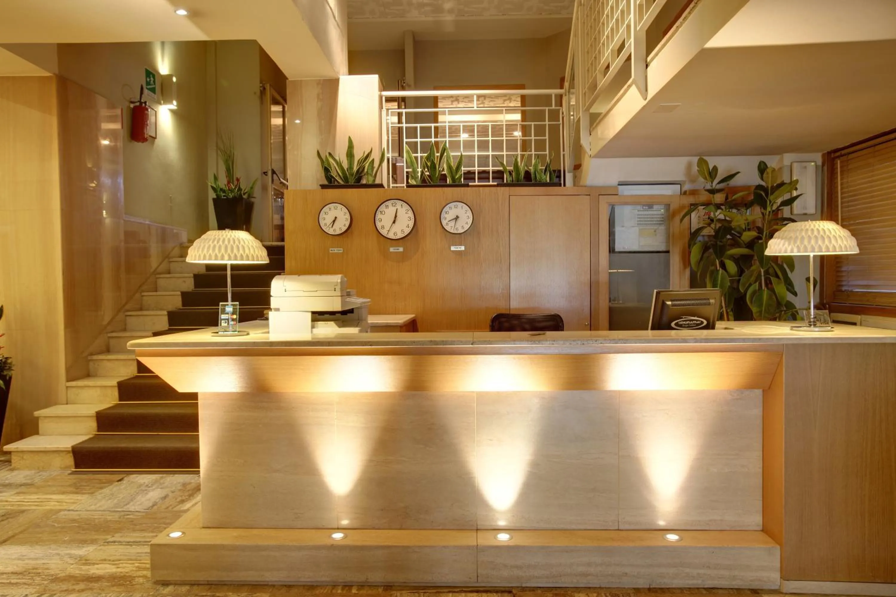 Lobby or reception in Hotel Delle Nazioni