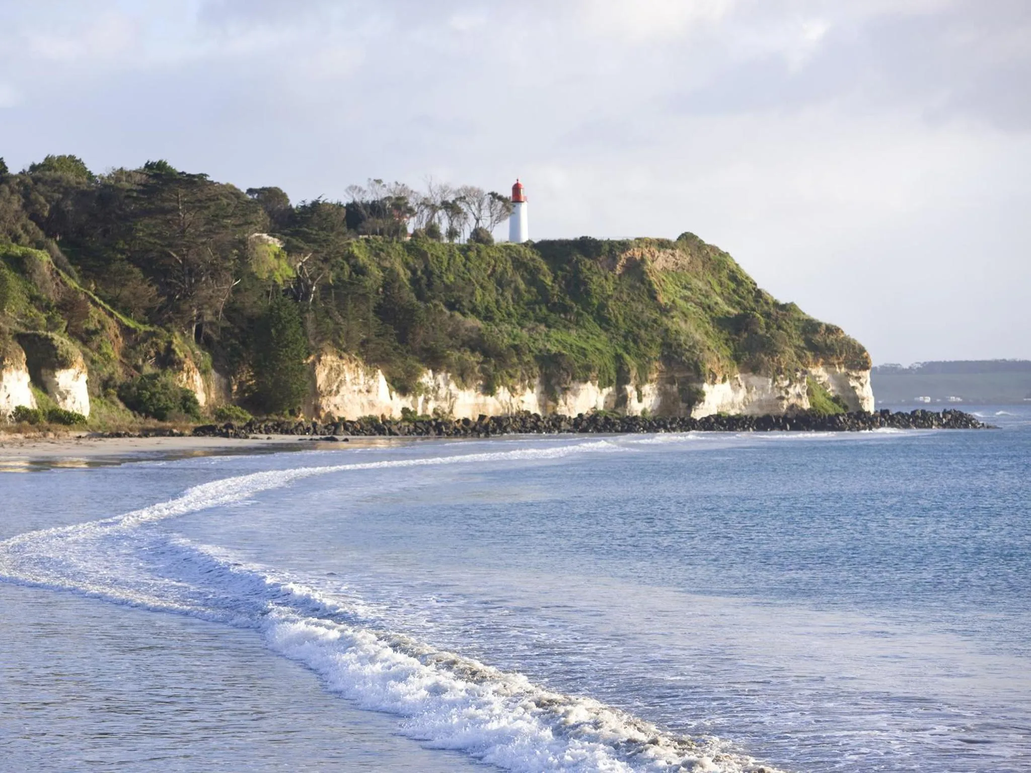 Natural landscape in NRMA Portland Bay Holiday Park