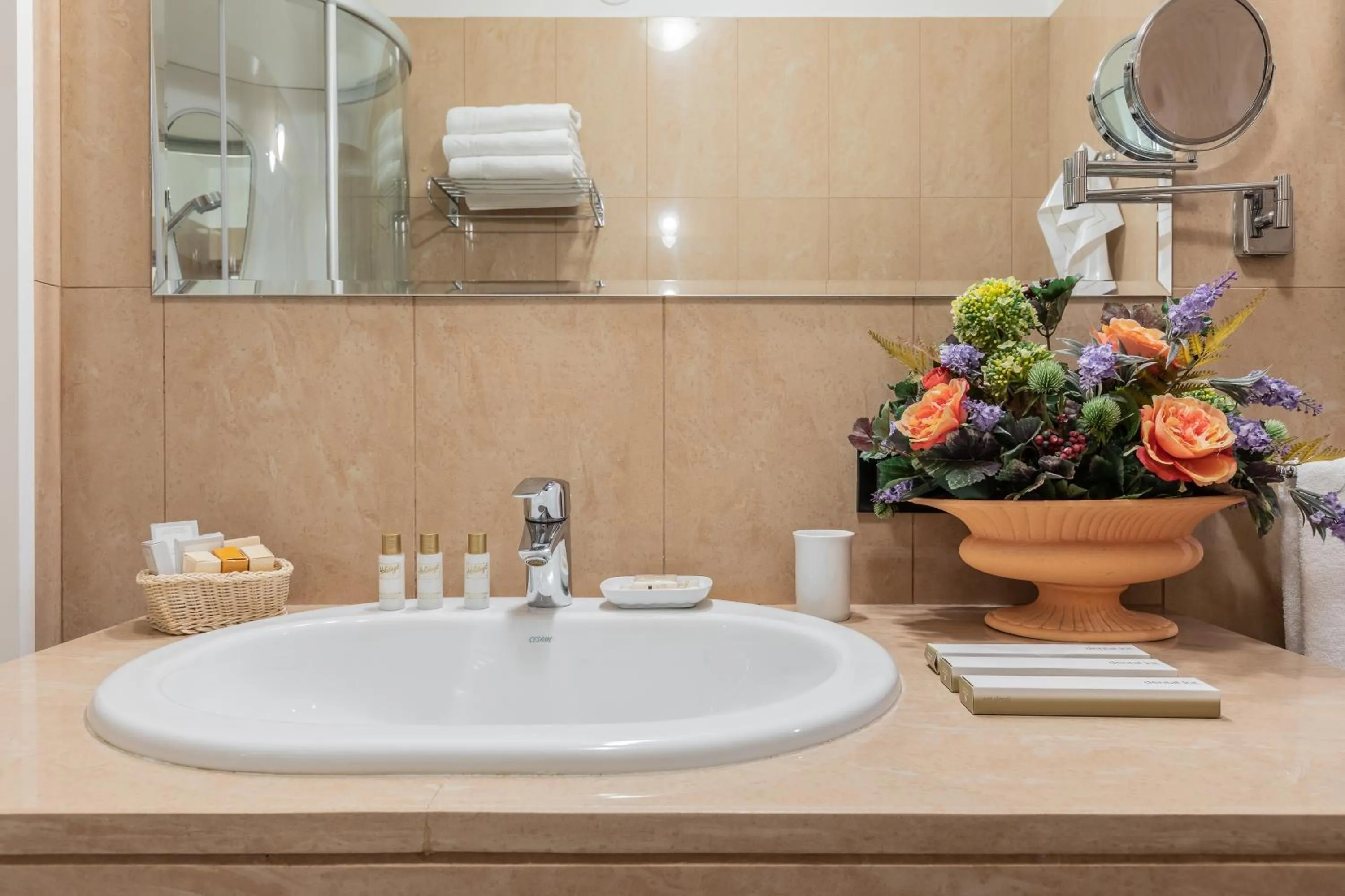 Bathroom in Hotel Michelangelo