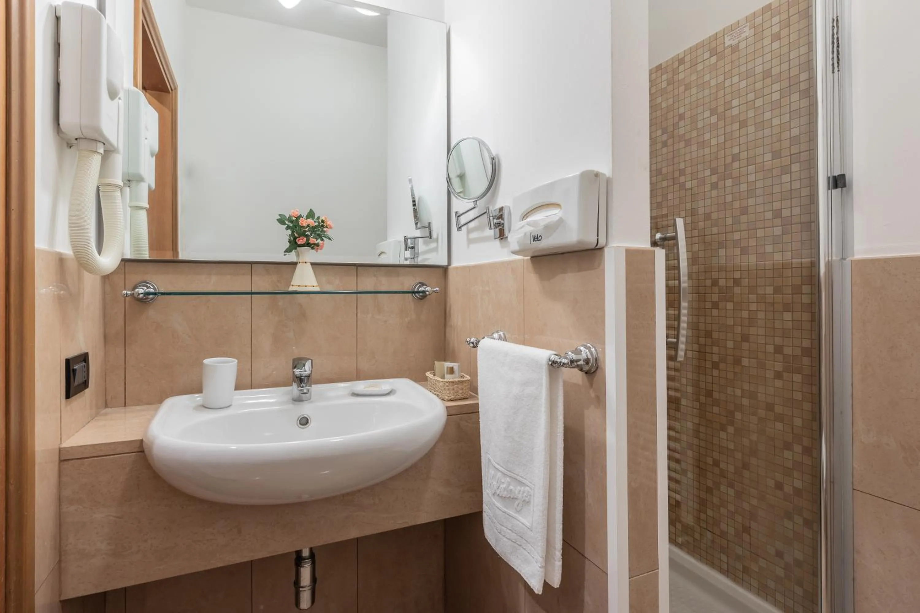 Bathroom in Hotel Michelangelo