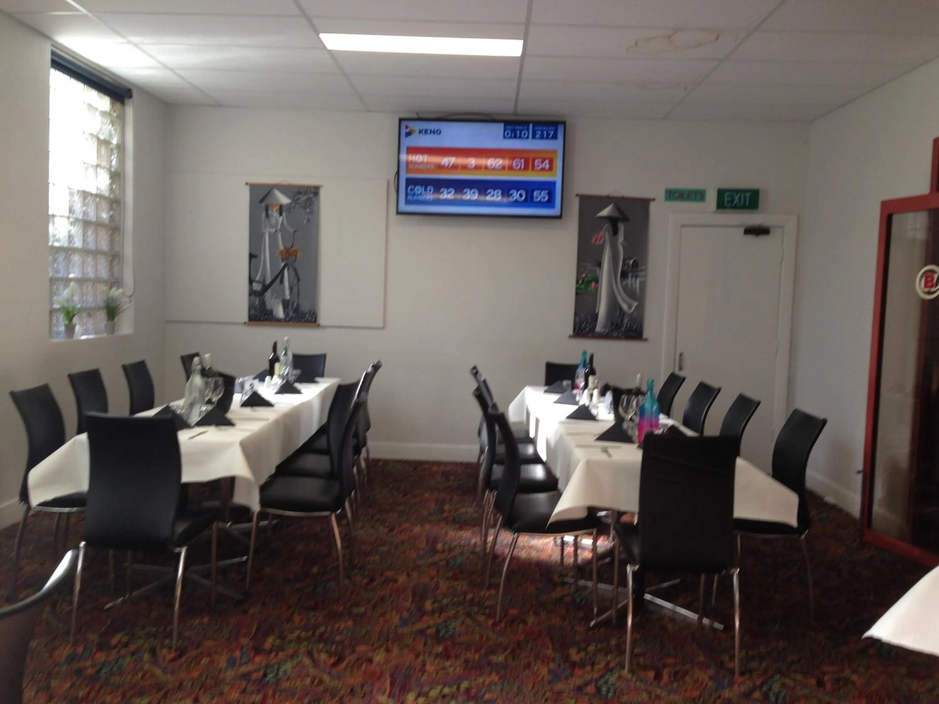 Restaurant/places to eat in Burkes Hotel Motel