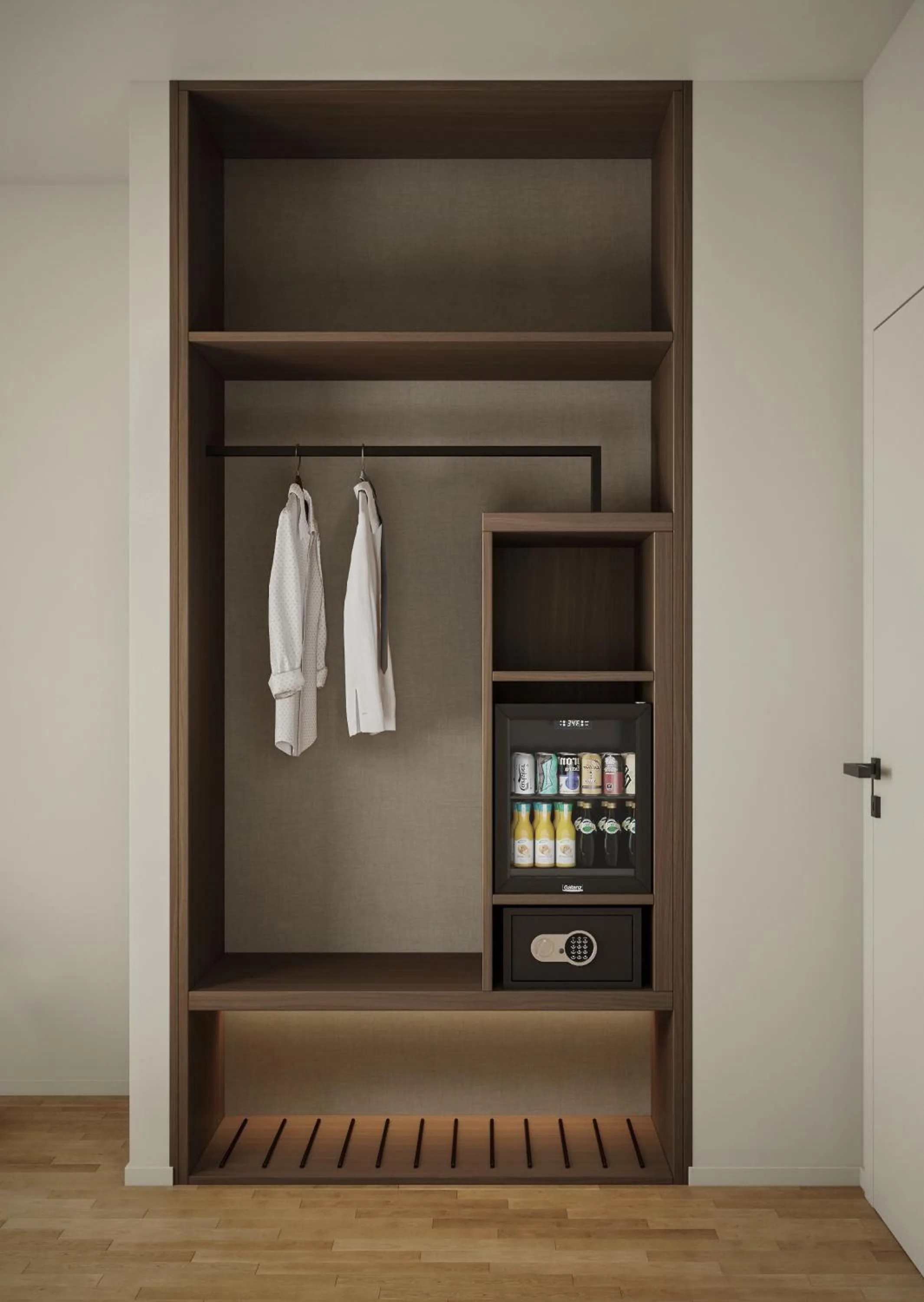 wardrobe in Mokinba Hotels Baviera