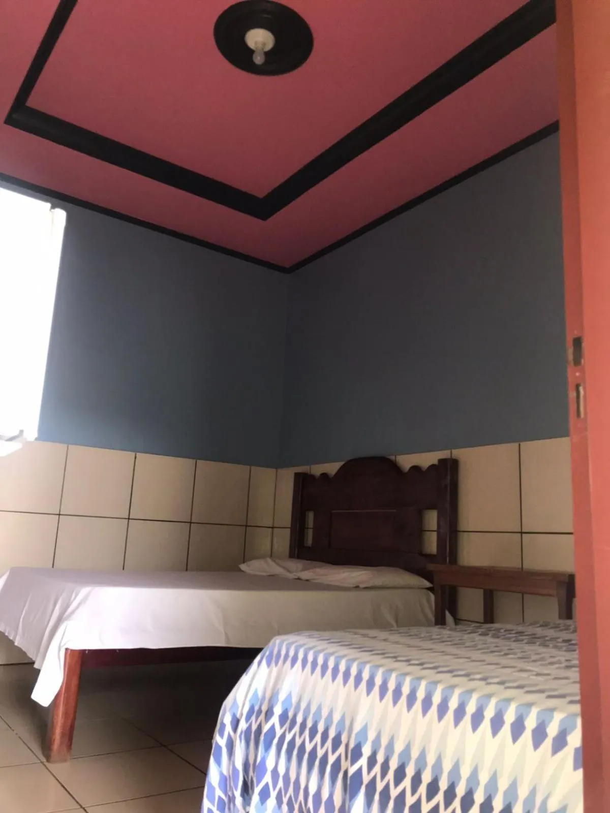 Bed in Hotel Kolosso