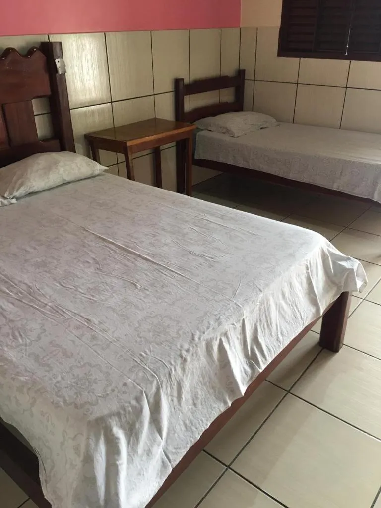 Bed in Hotel Kolosso