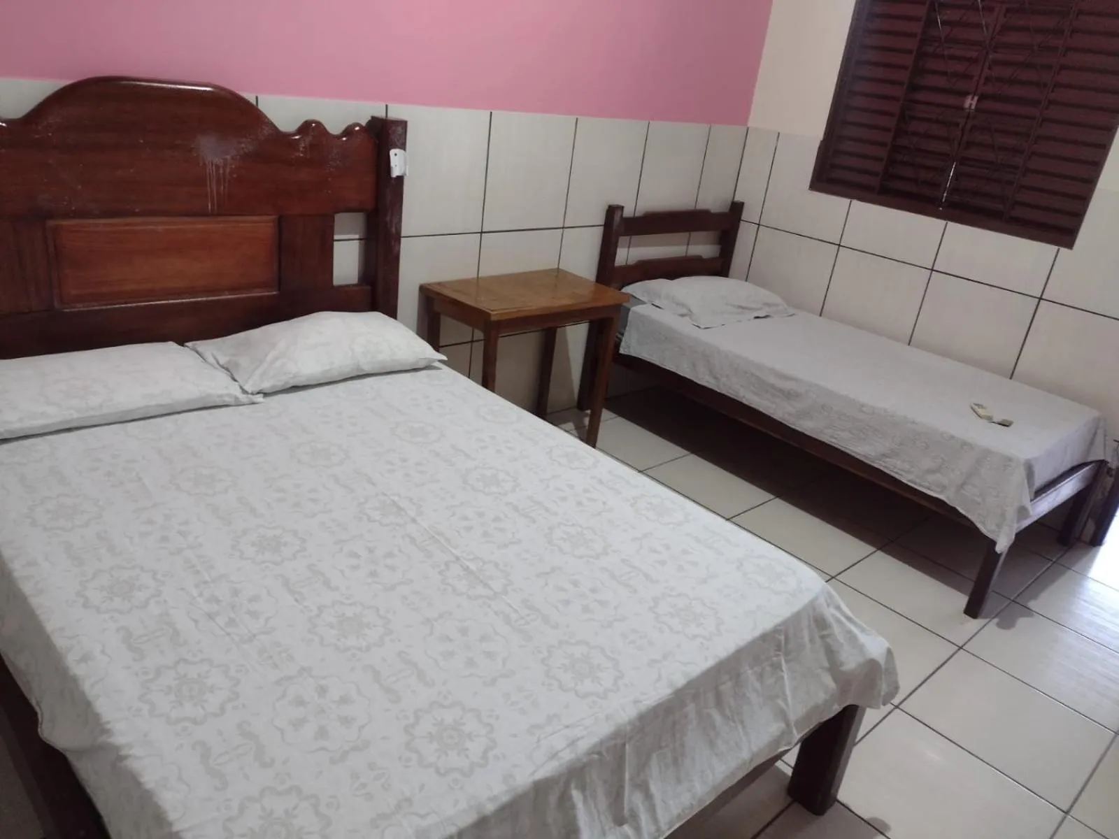 Bed in Hotel Kolosso