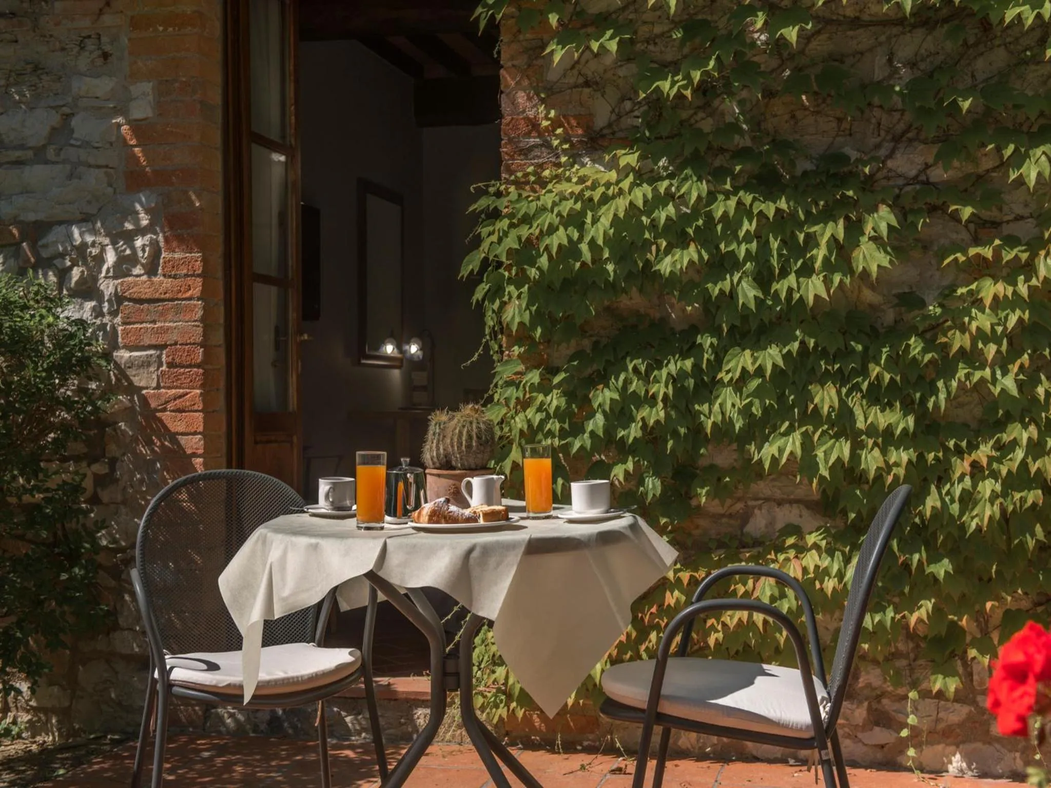 Patio in Ultimo Mulino Country Hotel