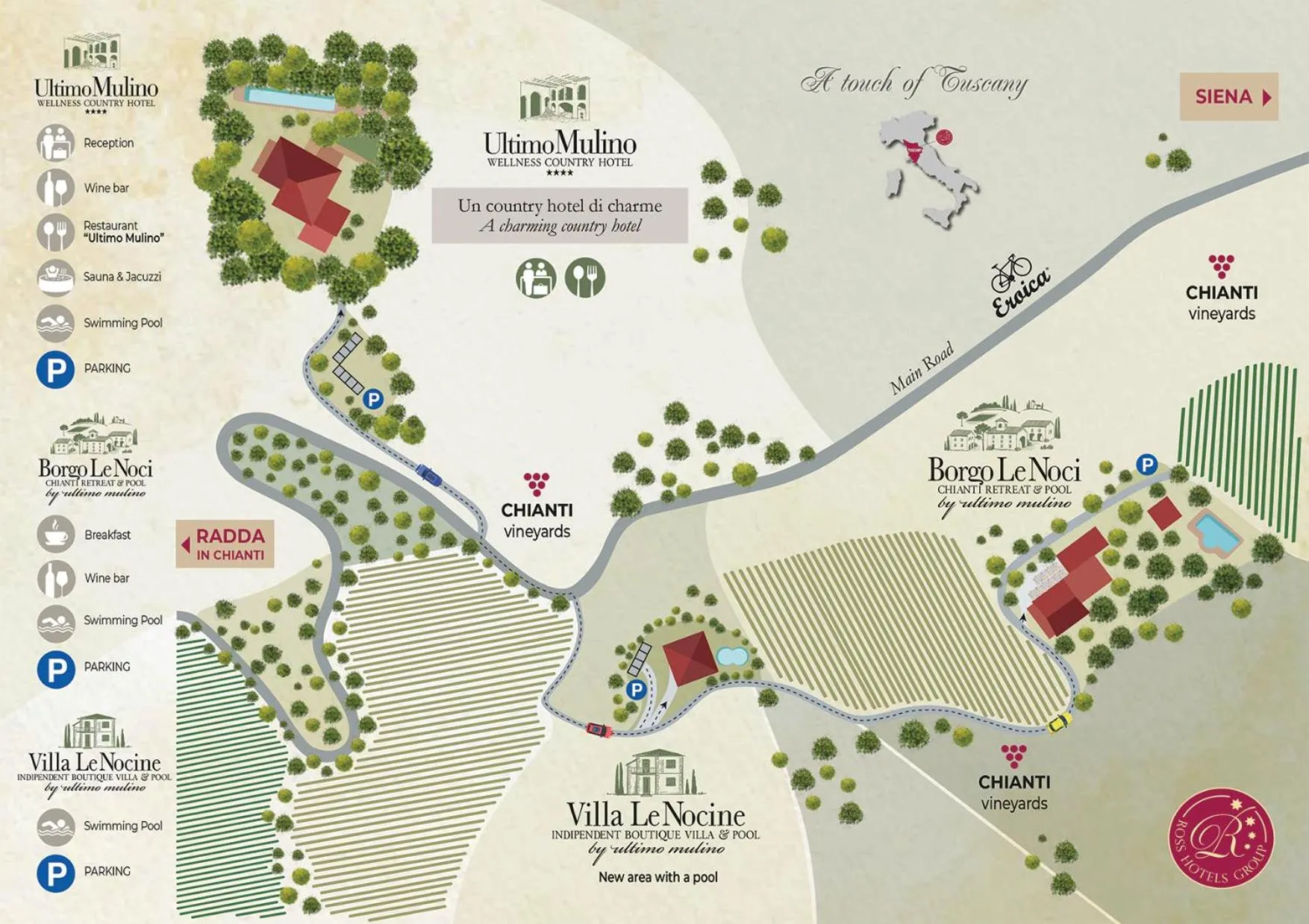 View (from property/room) in Ultimo Mulino Country Hotel