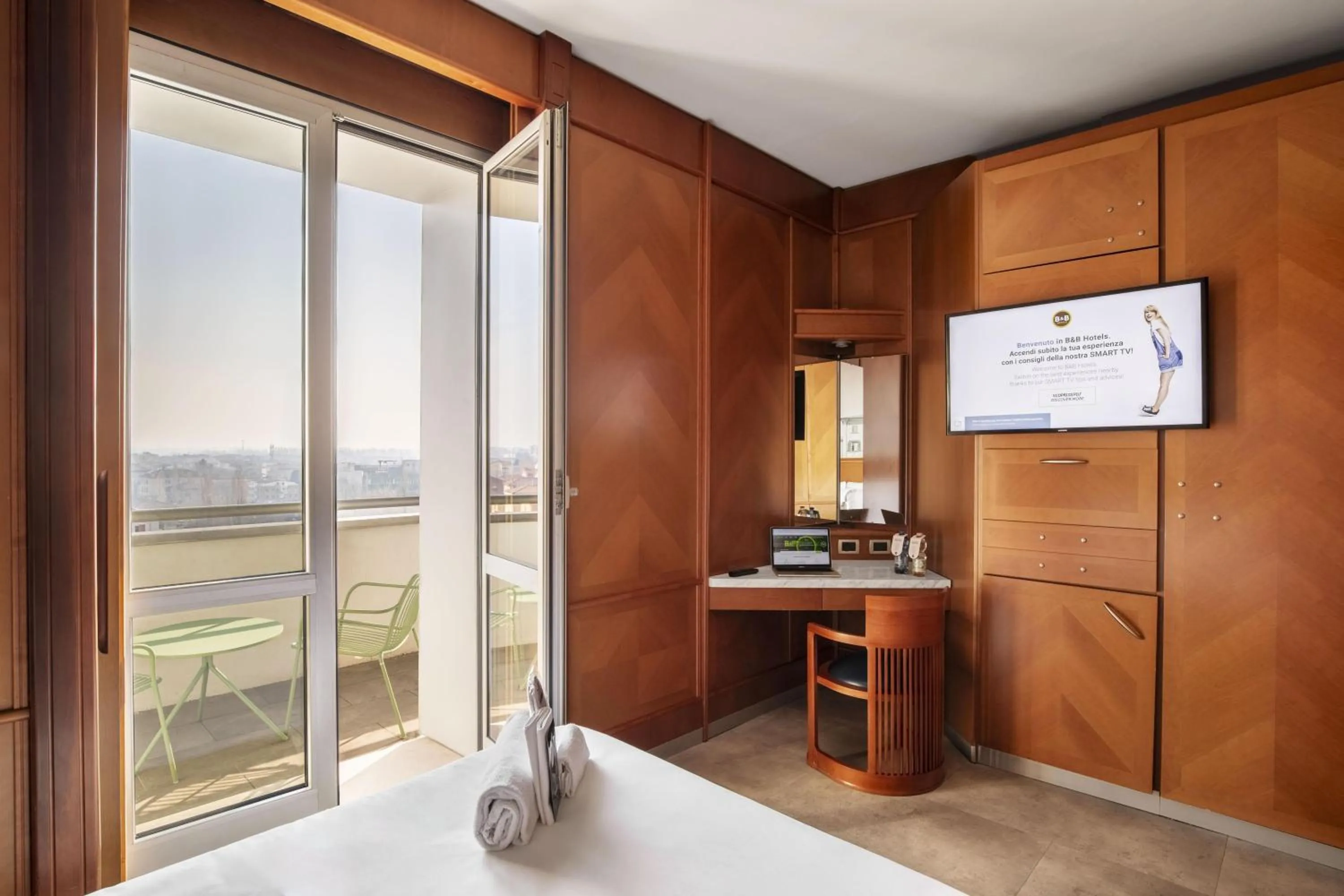 Photo of the whole room, Bed in B&B Hotel Modena