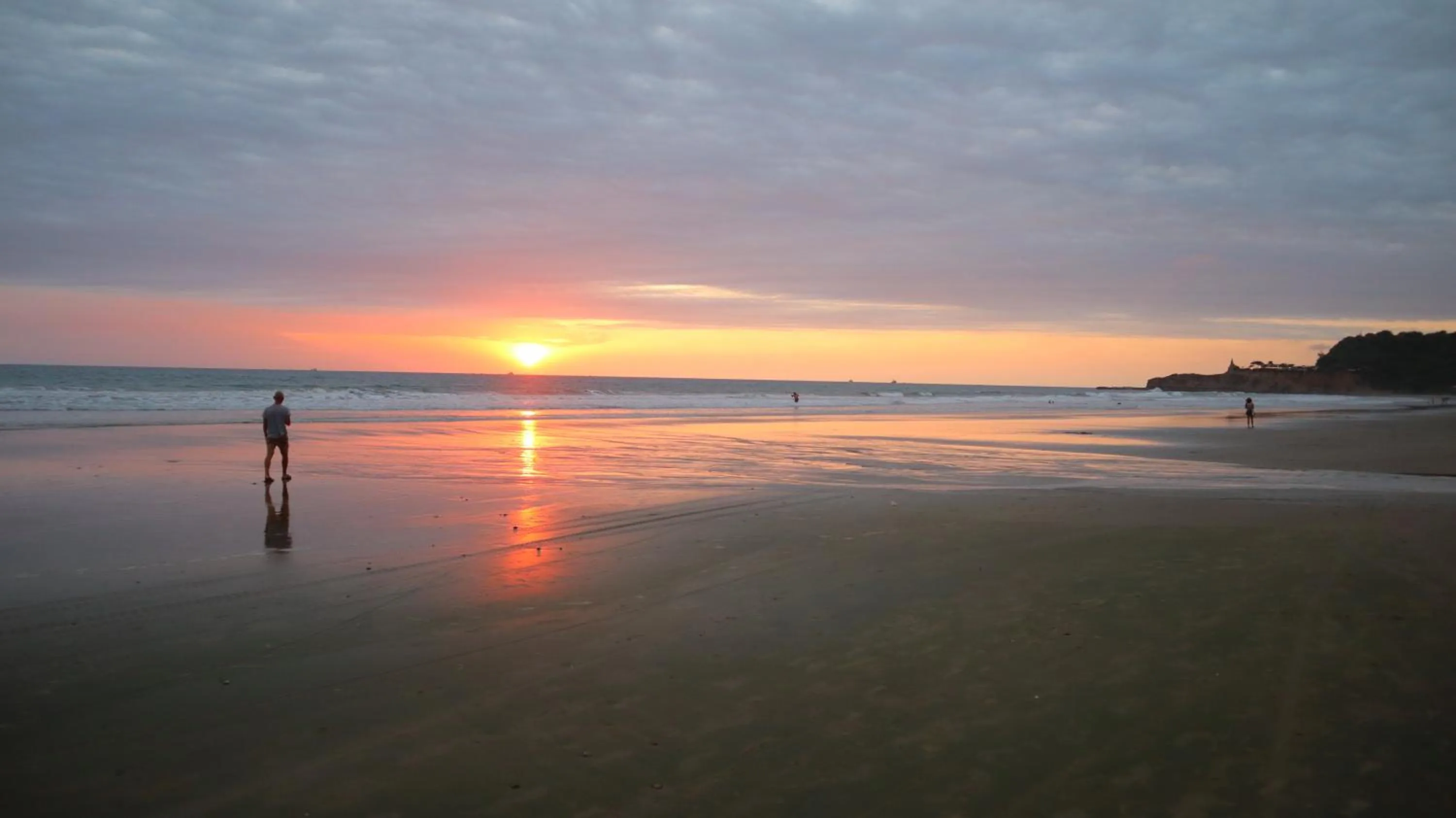 Sunset in Hotel Sol y Playa Montañita