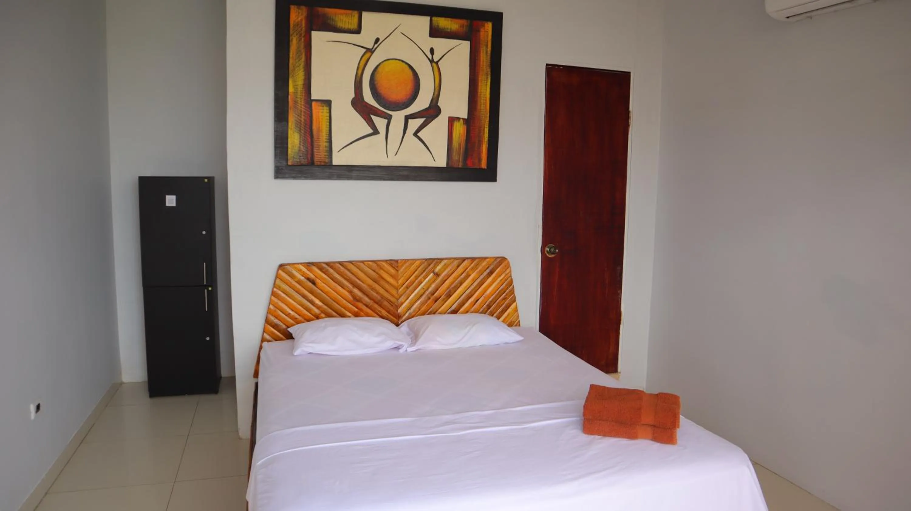 Bed in Hotel Sol y Playa Montañita