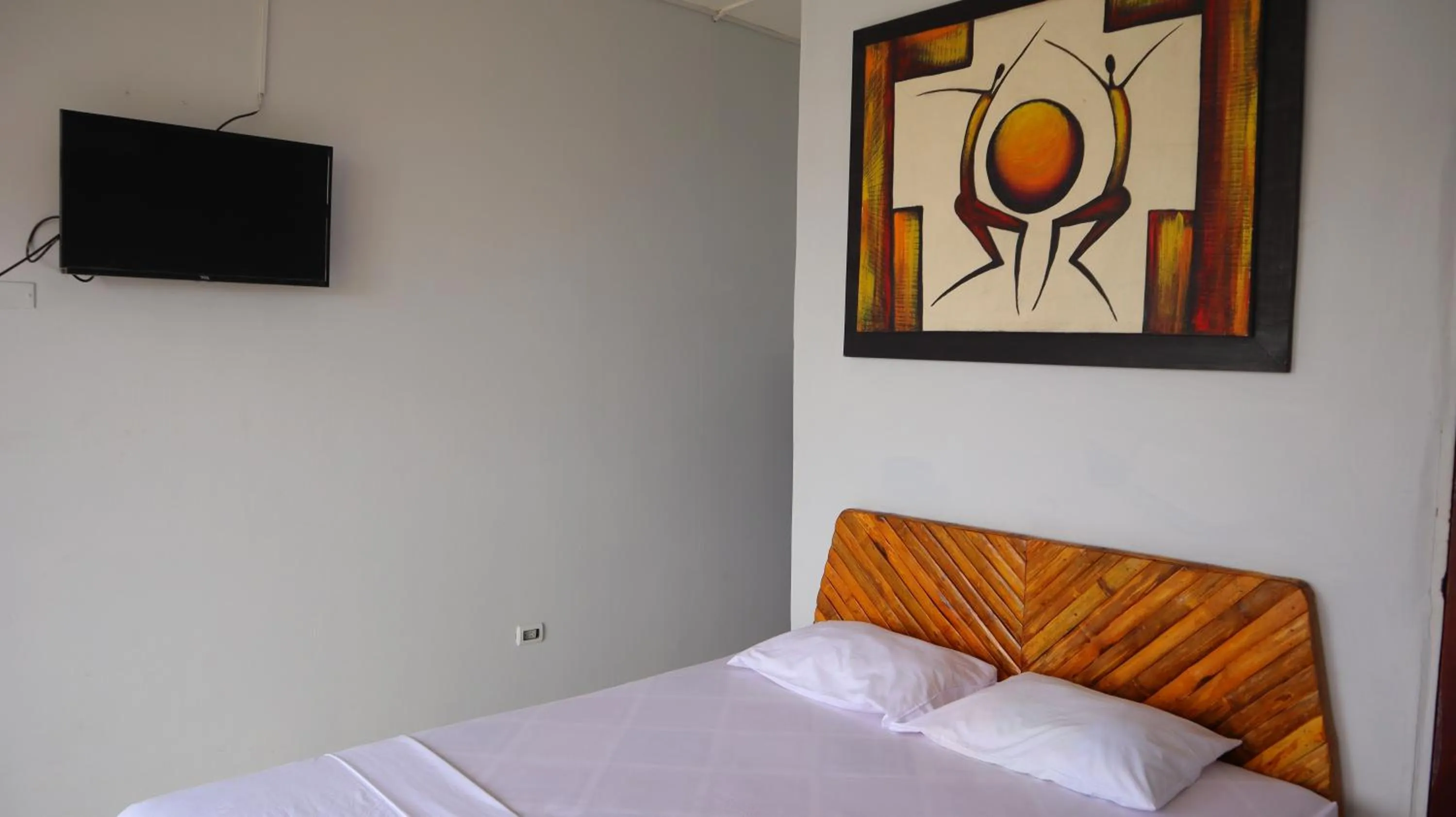 Bed in Hotel Sol y Playa Montañita