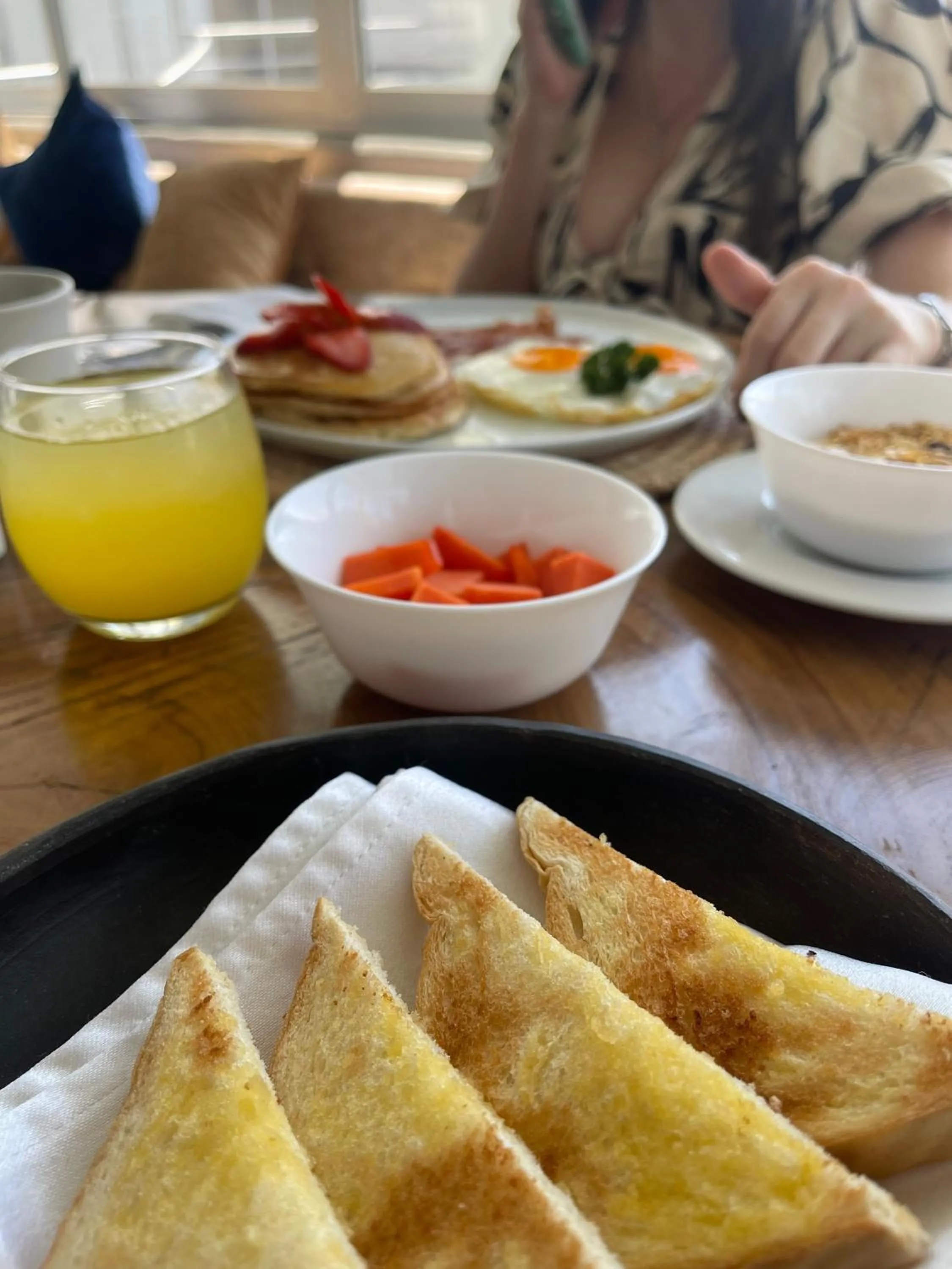 Breakfast in Hotel Boutique Casa chunuu Santa Marta
