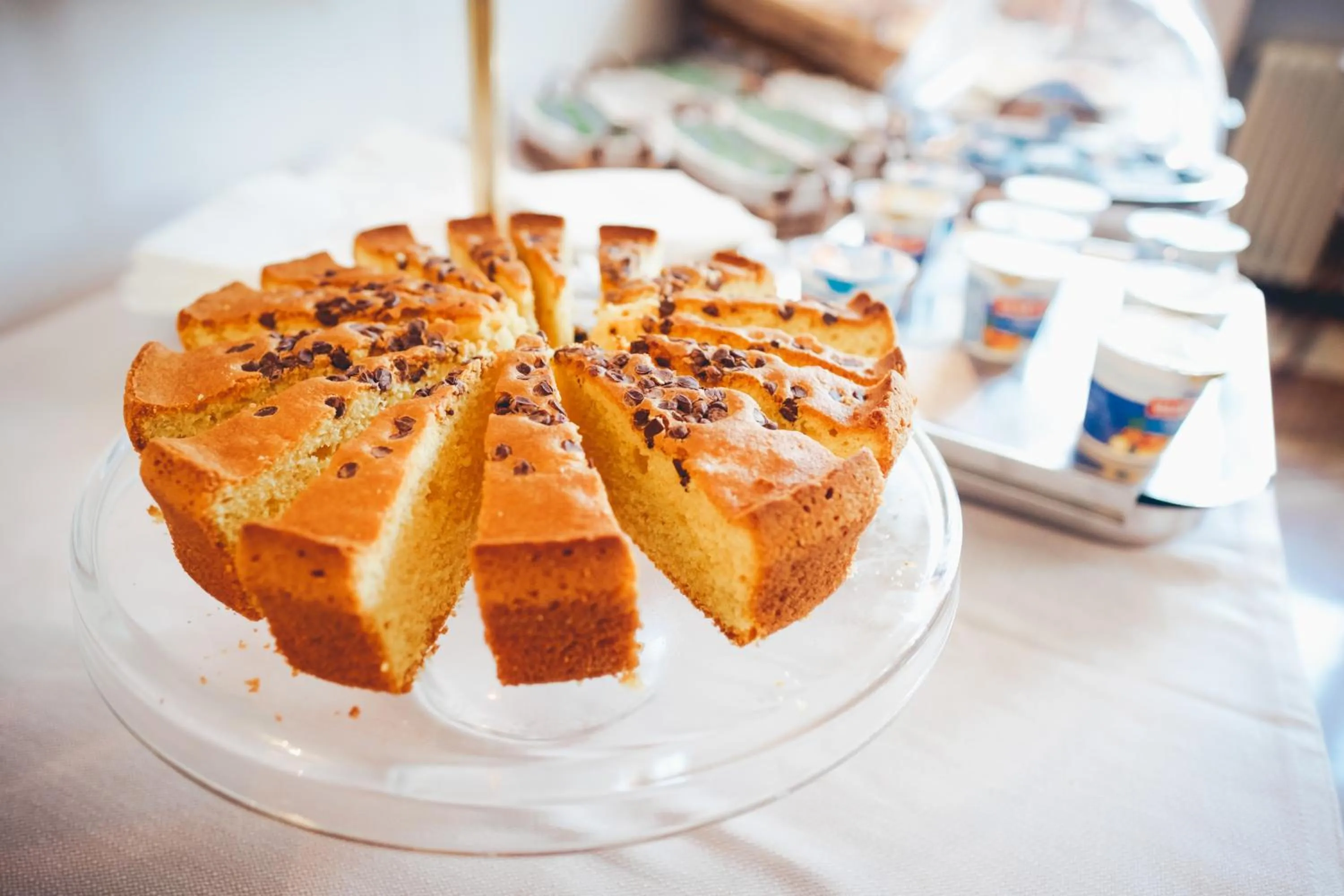 Italian breakfast in Hotel Lidò