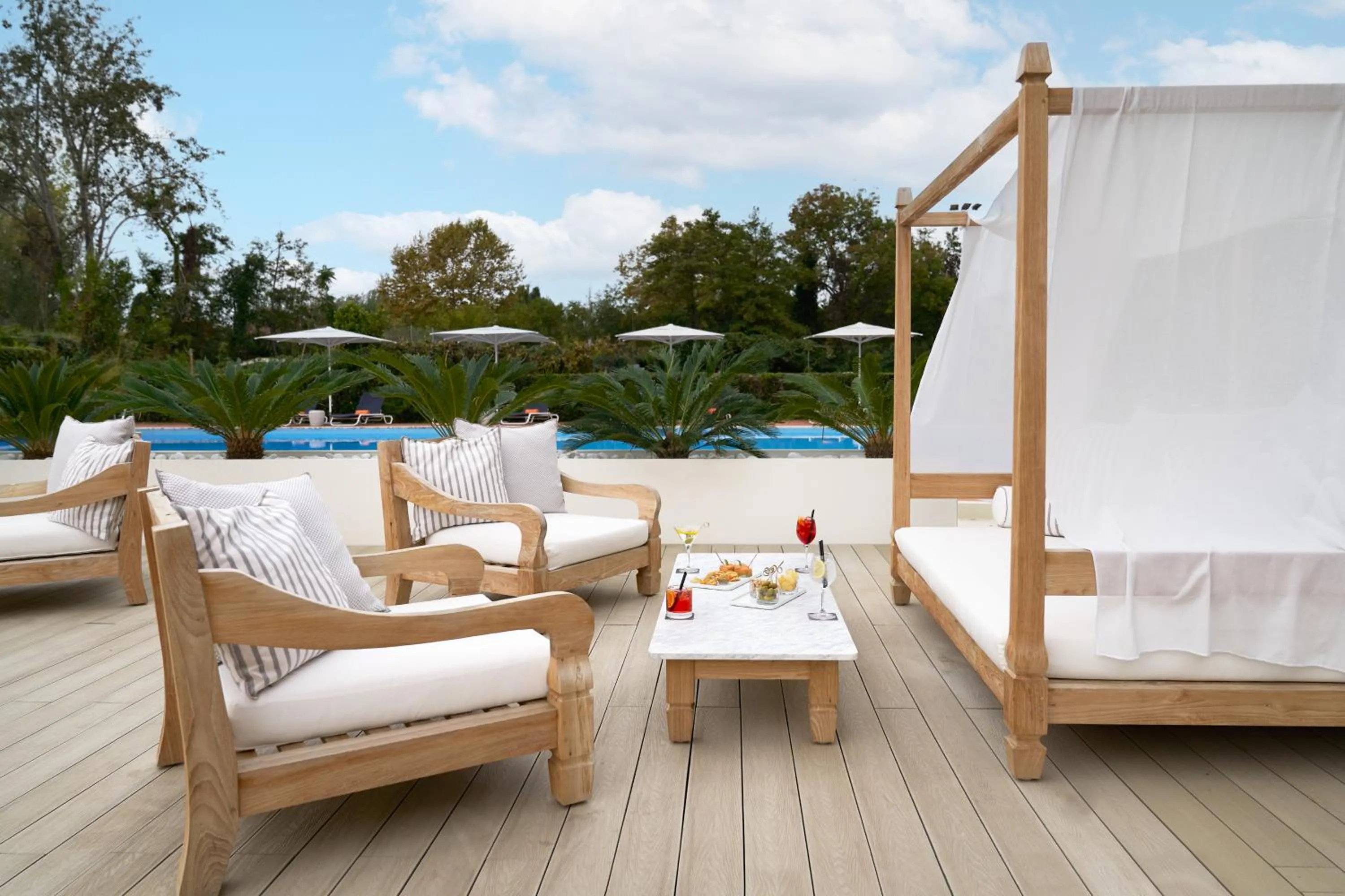 Swimming pool in UNAWAY Hotel Forte Dei Marmi